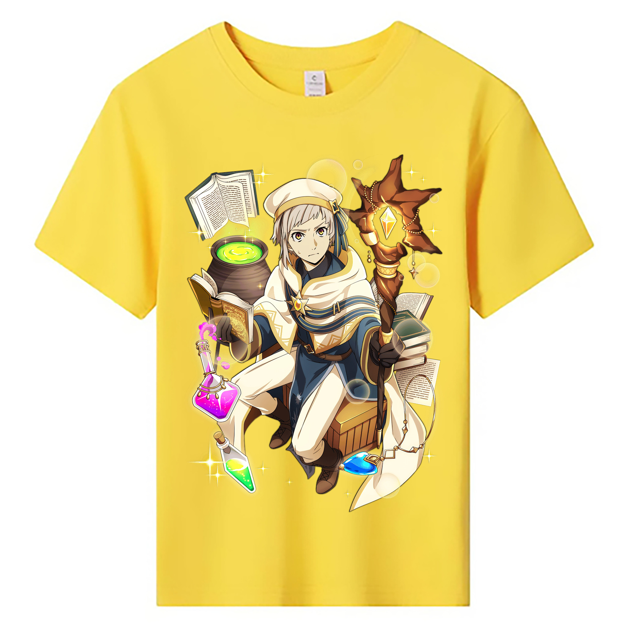 （画像用） 文豪ストレイドッグス Bungo Stray Dogs 綿100％キッズTシャツ（フロントプリント）