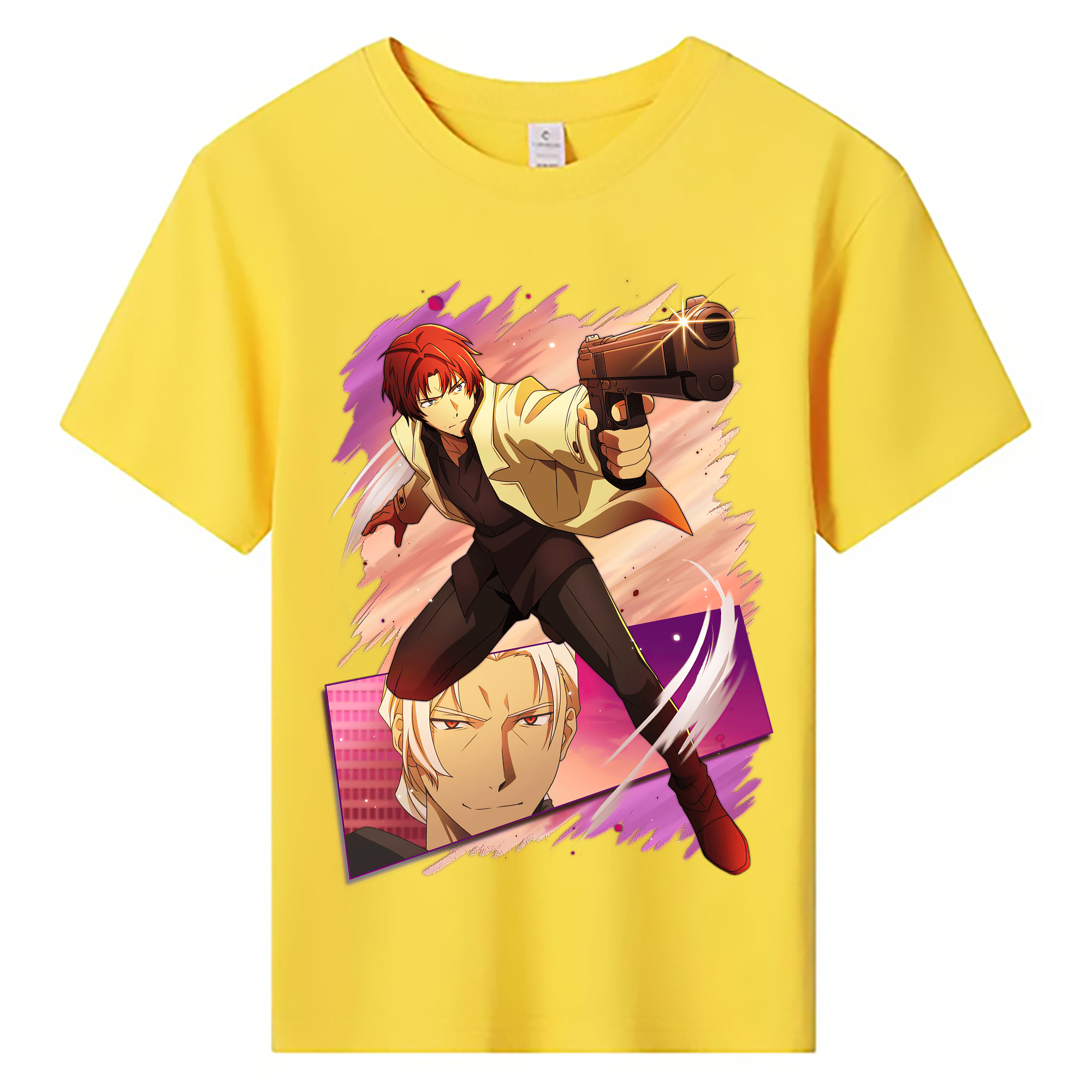（画像用） 文豪ストレイドッグス Bungo Stray Dogs 綿100％キッズTシャツ（フロントプリント）