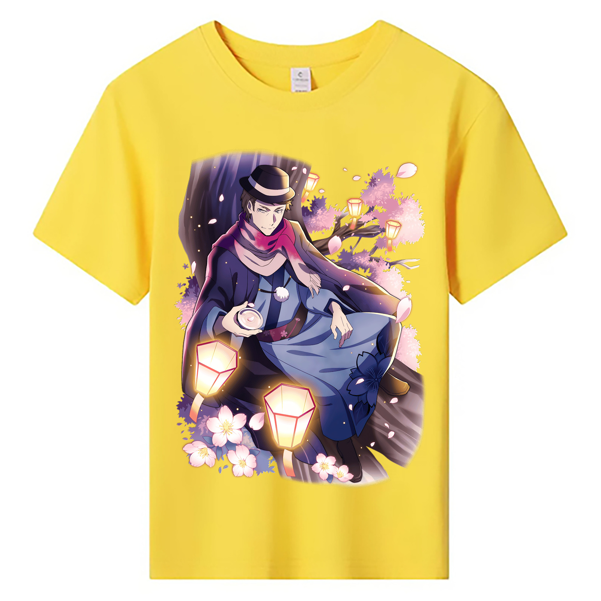 （画像用） 文豪ストレイドッグス Bungo Stray Dogs 綿100％キッズTシャツ（フロントプリント）