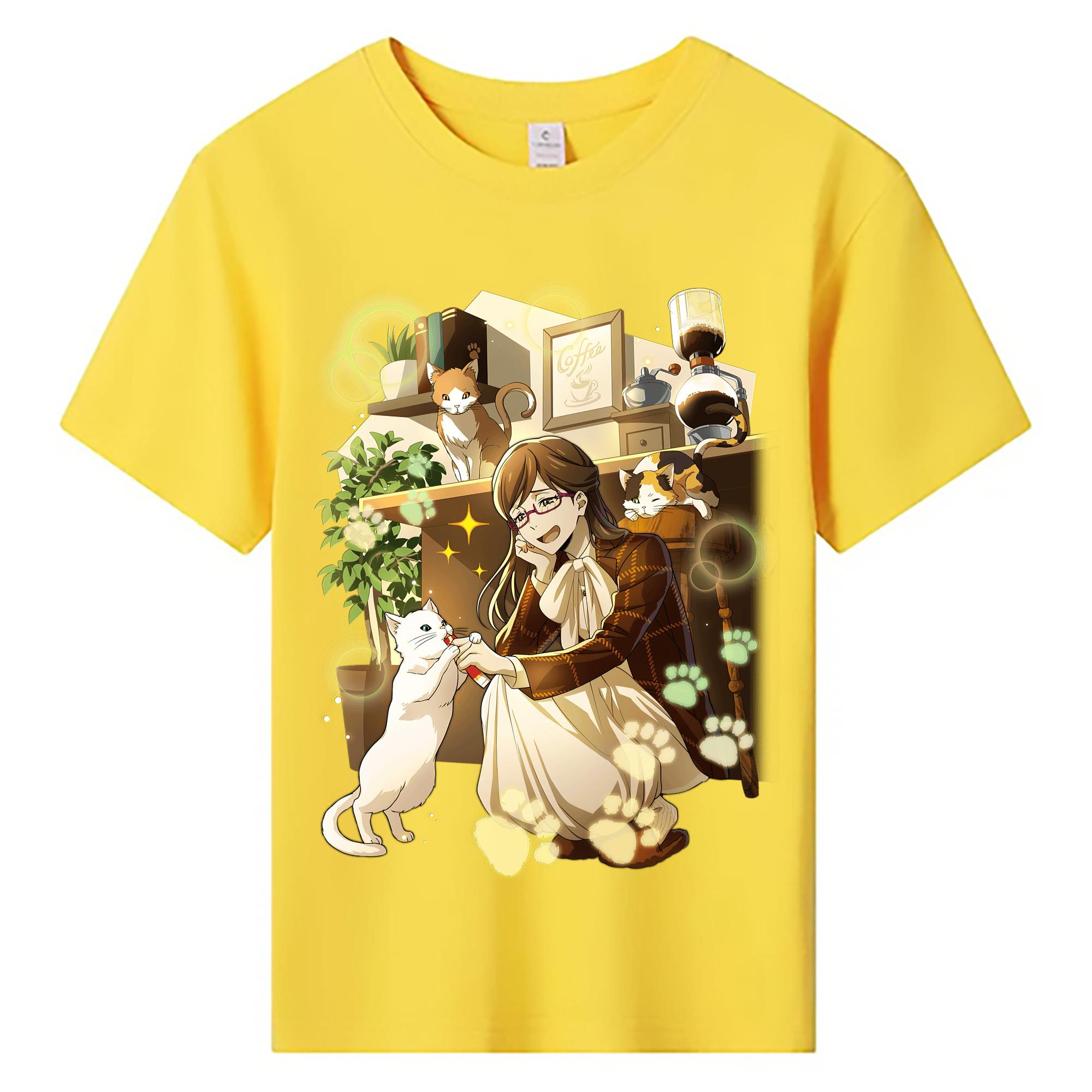 （画像用） 文豪ストレイドッグス Bungo Stray Dogs 綿100％キッズTシャツ（フロントプリント）