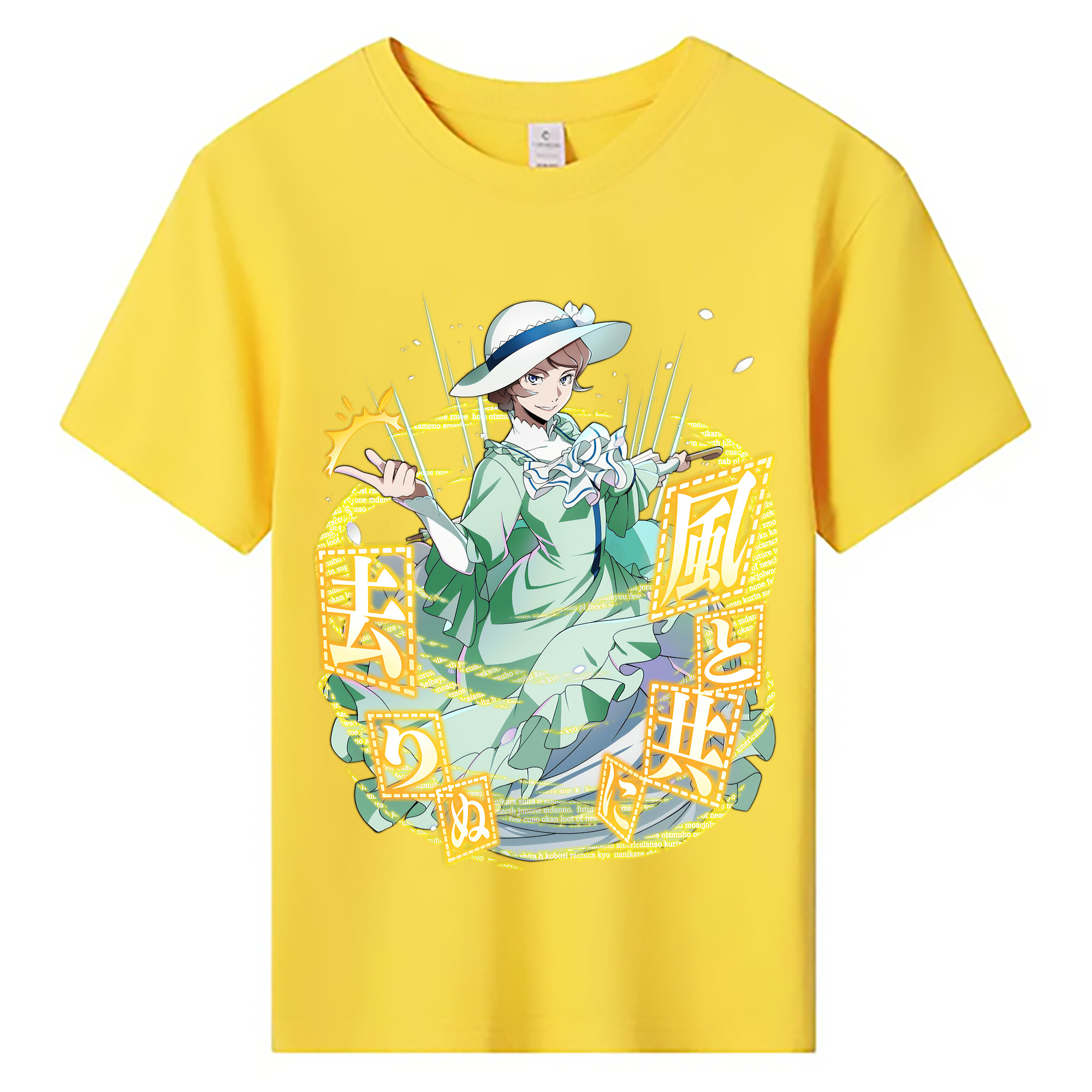 （画像用） 文豪ストレイドッグス Bungo Stray Dogs 綿100％キッズTシャツ（フロントプリント）