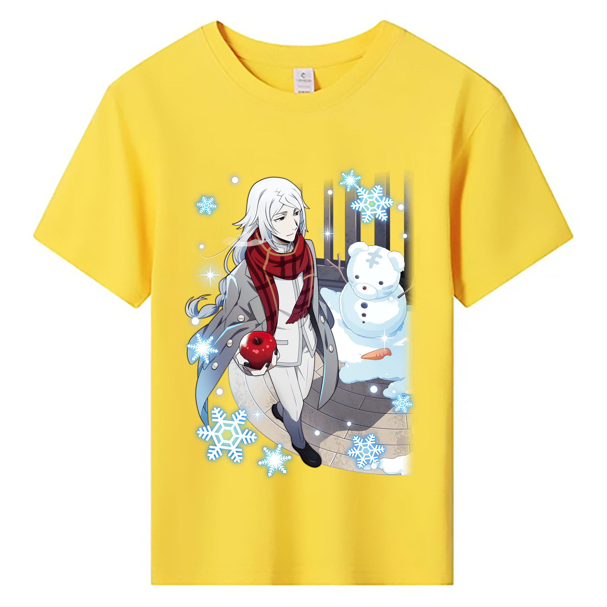 （画像用） 文豪ストレイドッグス Bungo Stray Dogs 綿100％キッズTシャツ（フロントプリント）