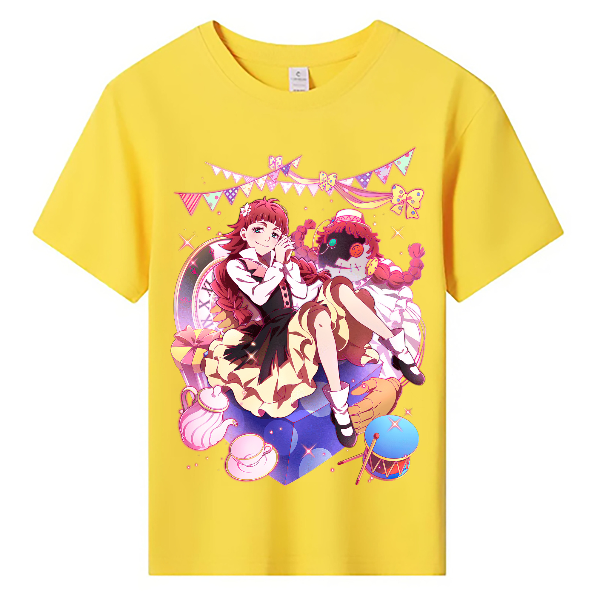 （画像用） 文豪ストレイドッグス Bungo Stray Dogs 綿100％キッズTシャツ（フロントプリント）
