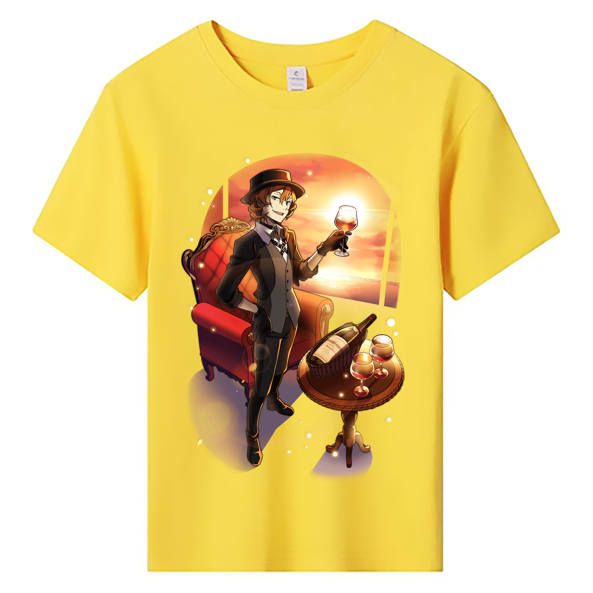 （画像用） 文豪ストレイドッグス Bungo Stray Dogs 綿100％キッズTシャツ（フロントプリント）
