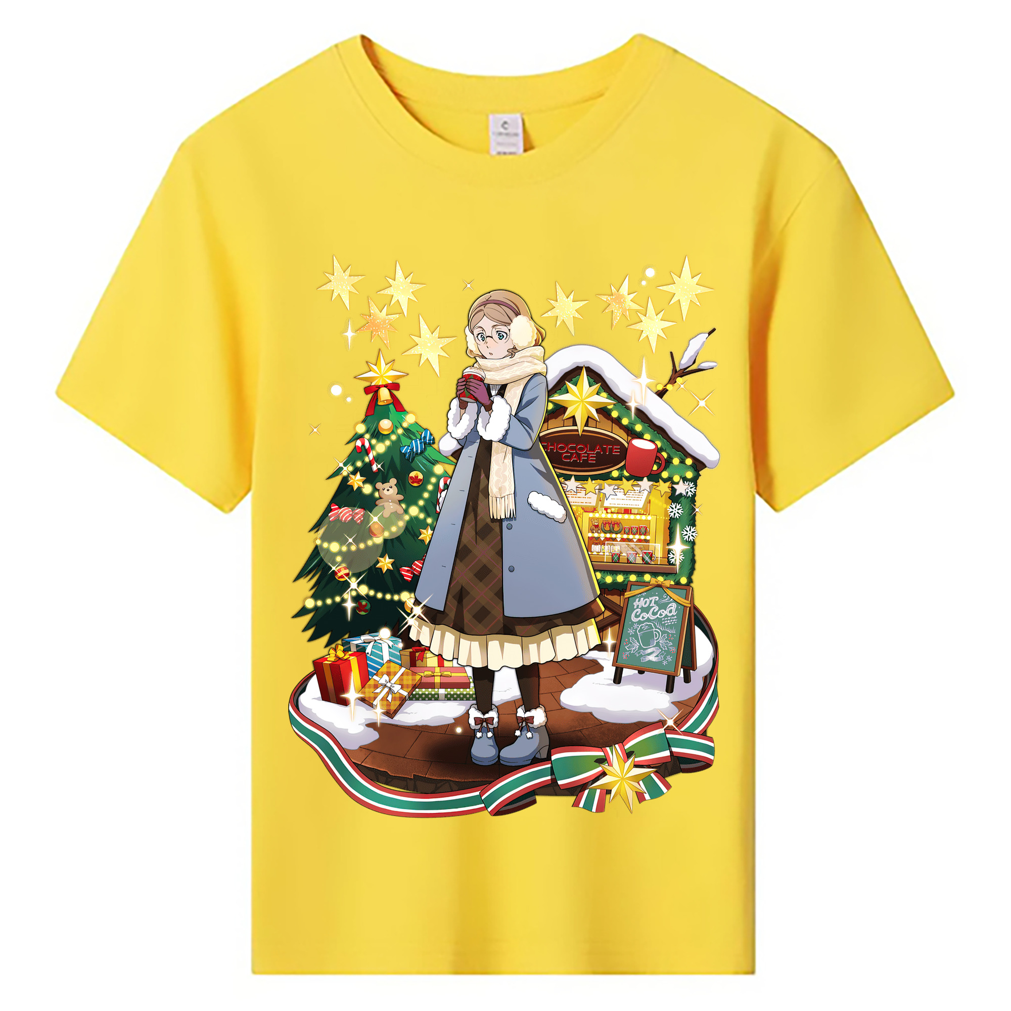 （画像用） 文豪ストレイドッグス Bungo Stray Dogs 綿100％キッズTシャツ（フロントプリント）