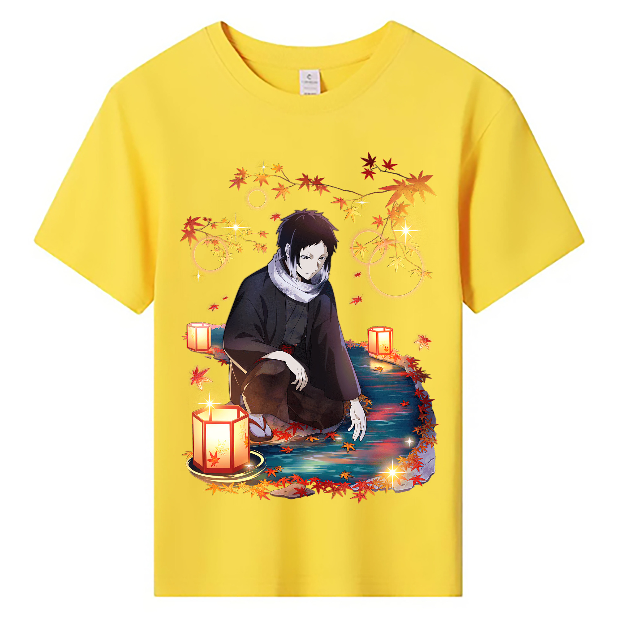 （画像用） 文豪ストレイドッグス Bungo Stray Dogs 綿100％キッズTシャツ（フロントプリント）