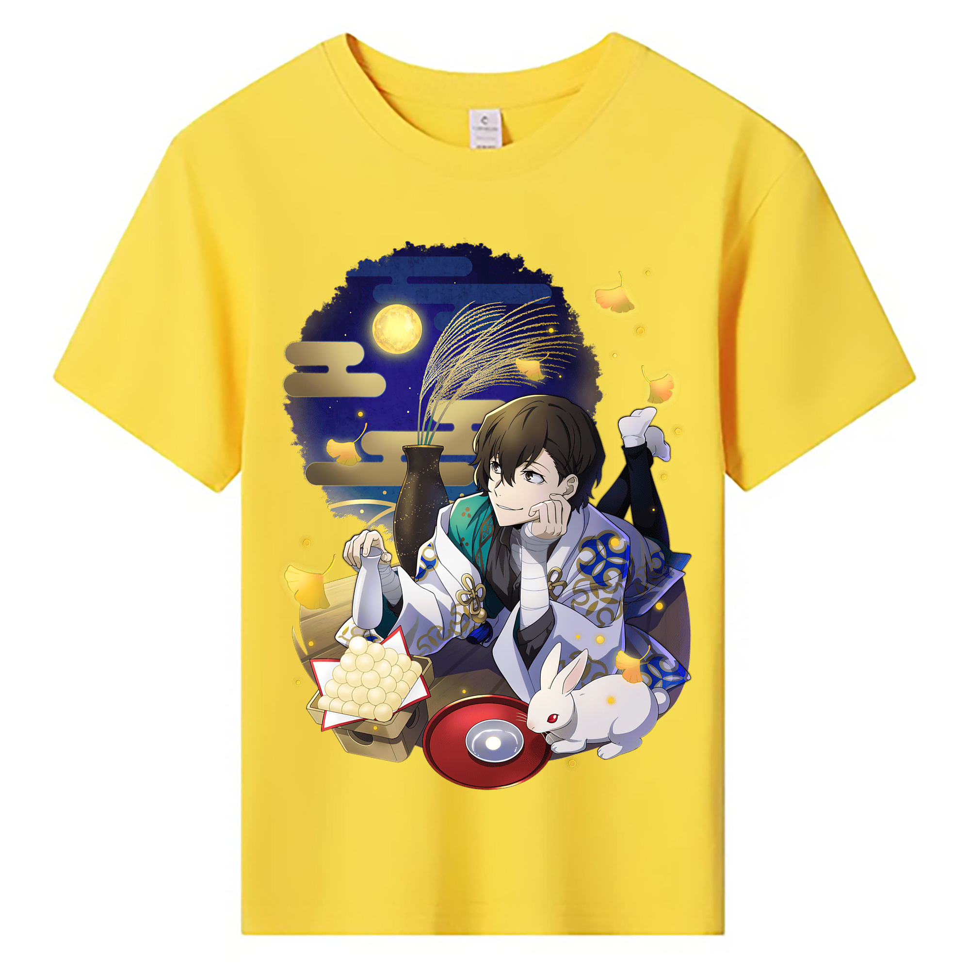（画像用） 文豪ストレイドッグス Bungo Stray Dogs 綿100％キッズTシャツ（フロントプリント）