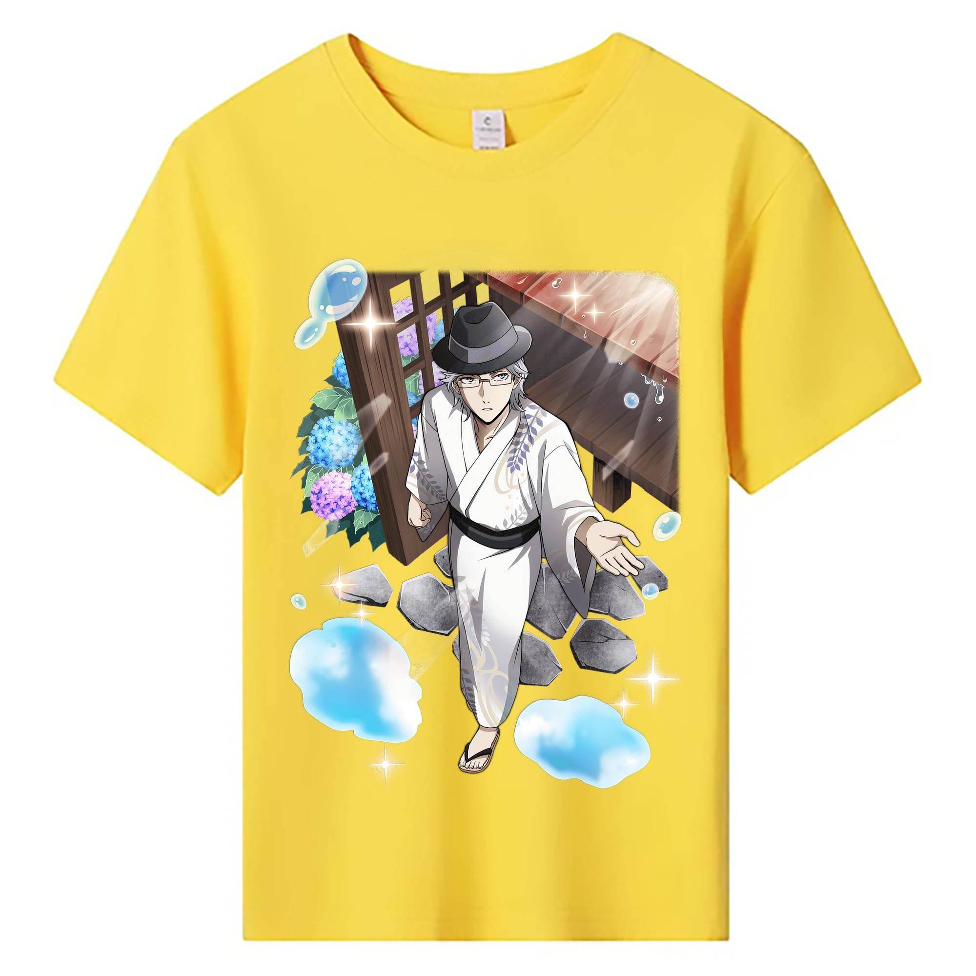 （画像用） 文豪ストレイドッグス Bungo Stray Dogs 綿100％キッズTシャツ（フロントプリント）