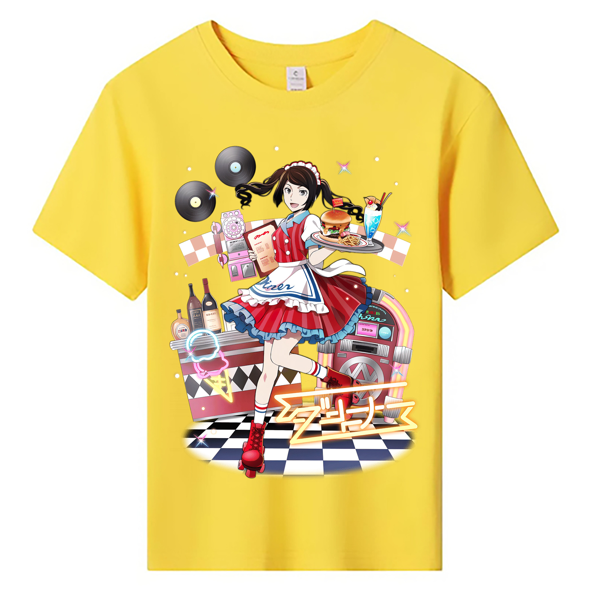 （画像用） 文豪ストレイドッグス Bungo Stray Dogs 綿100％キッズTシャツ（フロントプリント）