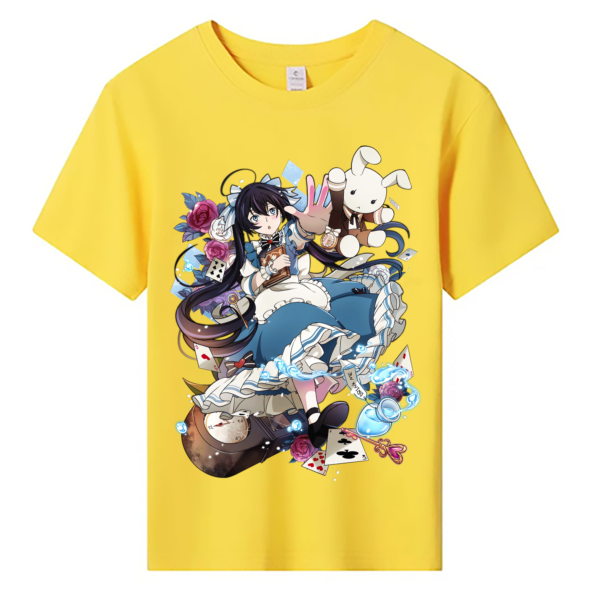 （画像用） 文豪ストレイドッグス Bungo Stray Dogs 綿100％キッズTシャツ（フロントプリント）
