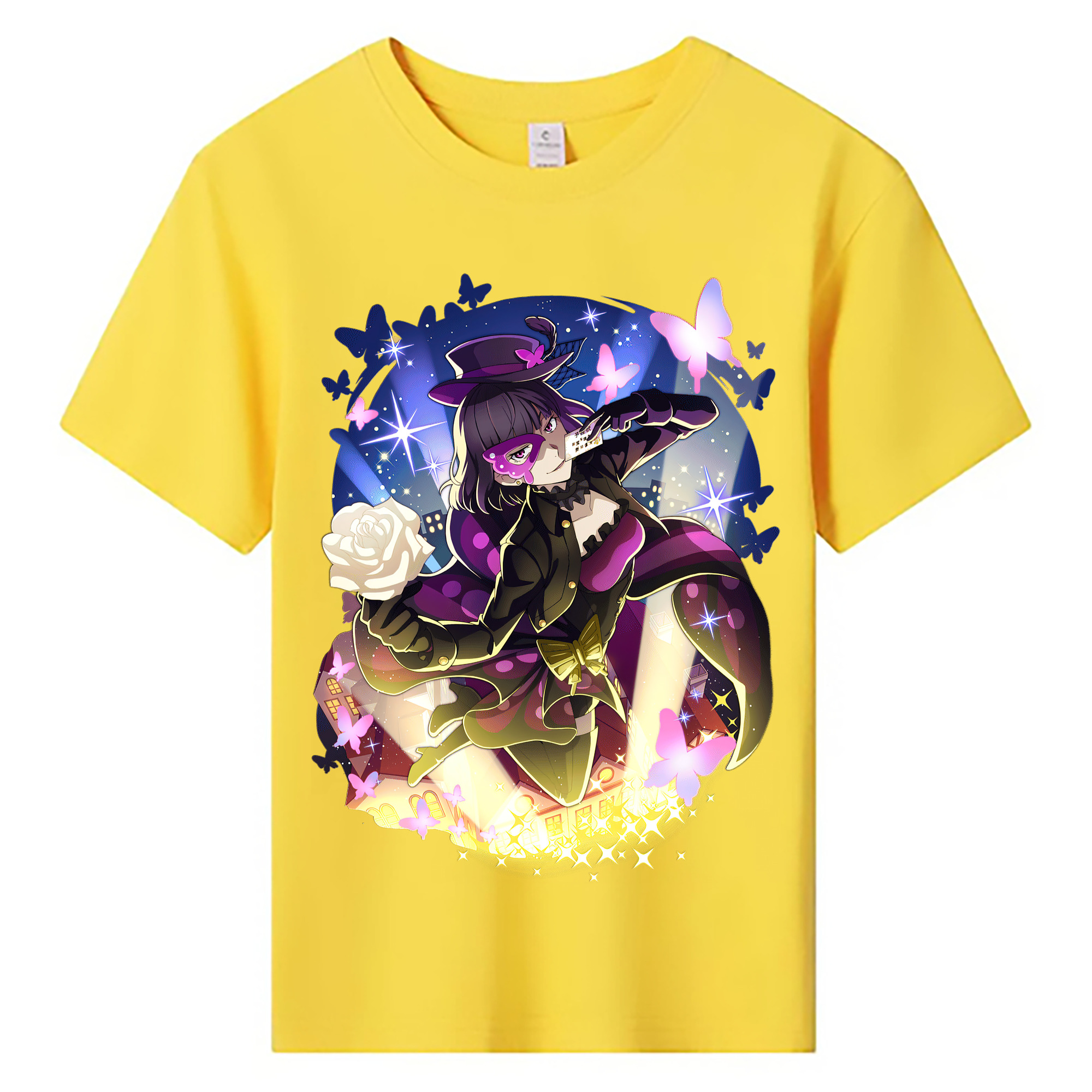 （画像用） 文豪ストレイドッグス Bungo Stray Dogs 綿100％キッズTシャツ（フロントプリント）