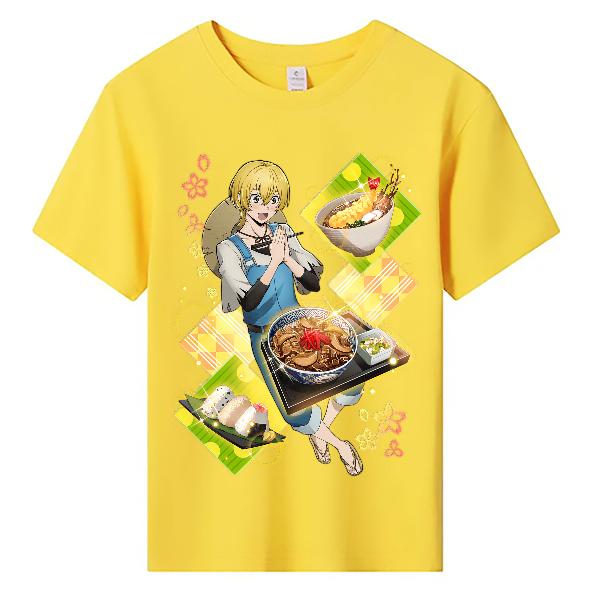 （画像用） 文豪ストレイドッグス Bungo Stray Dogs 綿100％キッズTシャツ（フロントプリント）