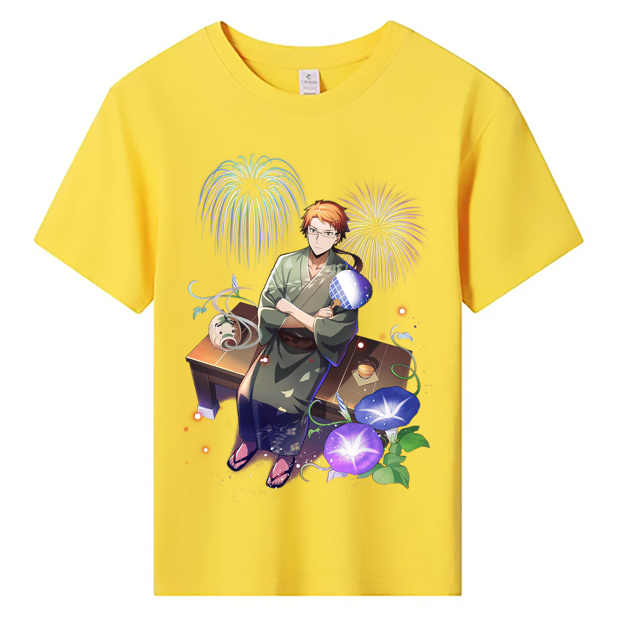 （画像用） 文豪ストレイドッグス Bungo Stray Dogs 綿100％キッズTシャツ（フロントプリント）