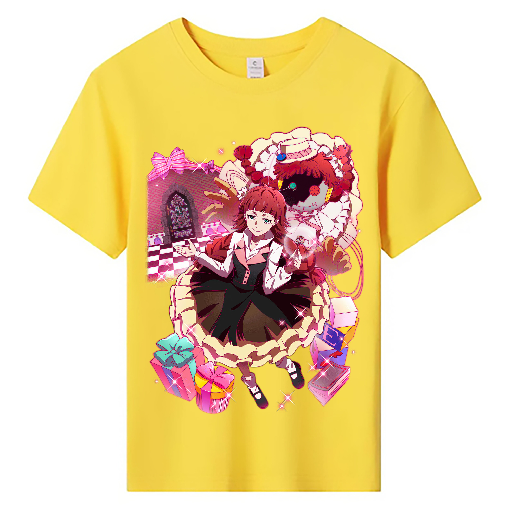 （画像用） 文豪ストレイドッグス Bungo Stray Dogs 綿100％キッズTシャツ（フロントプリント）