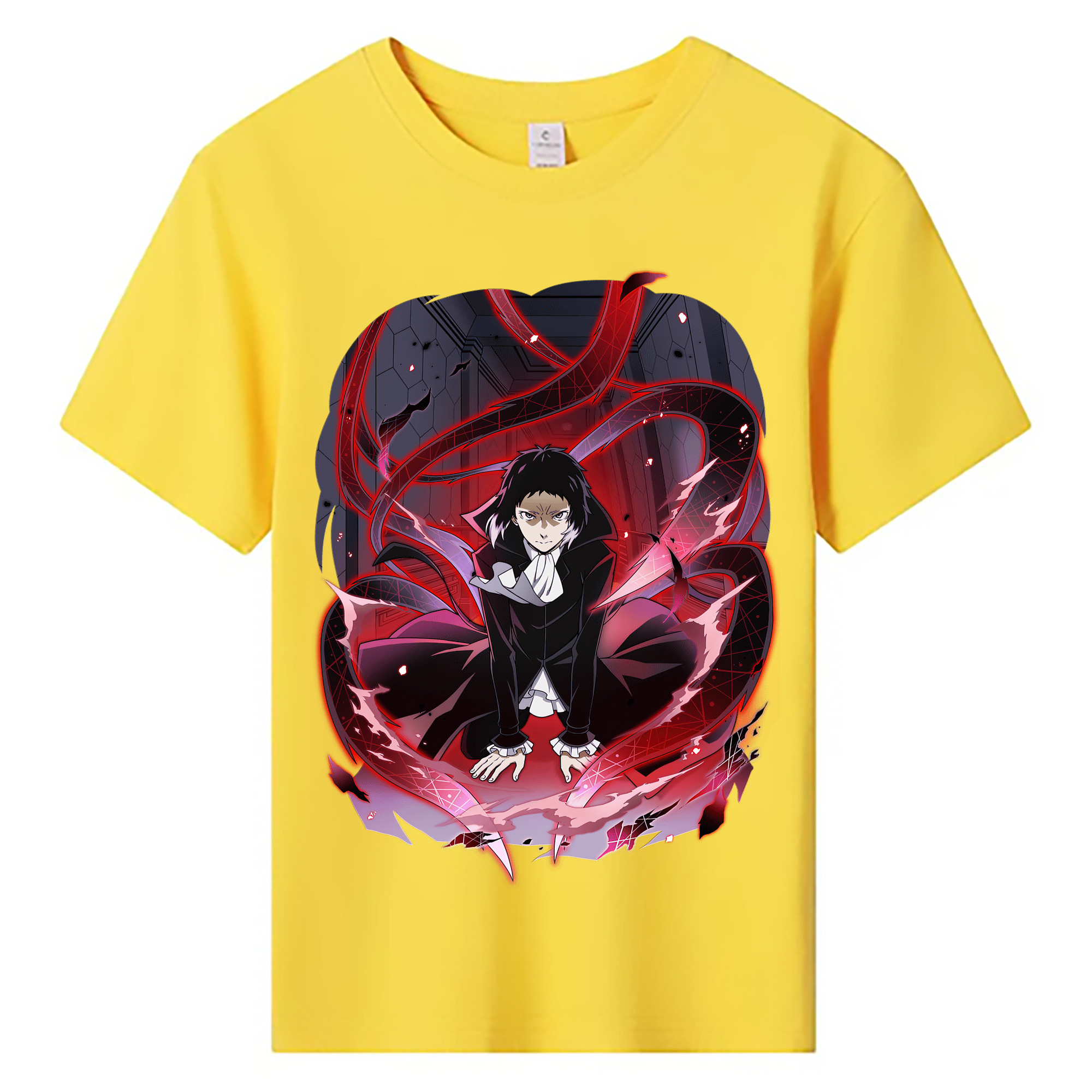 （画像用） 文豪ストレイドッグス Bungo Stray Dogs 綿100％キッズTシャツ（フロントプリント）