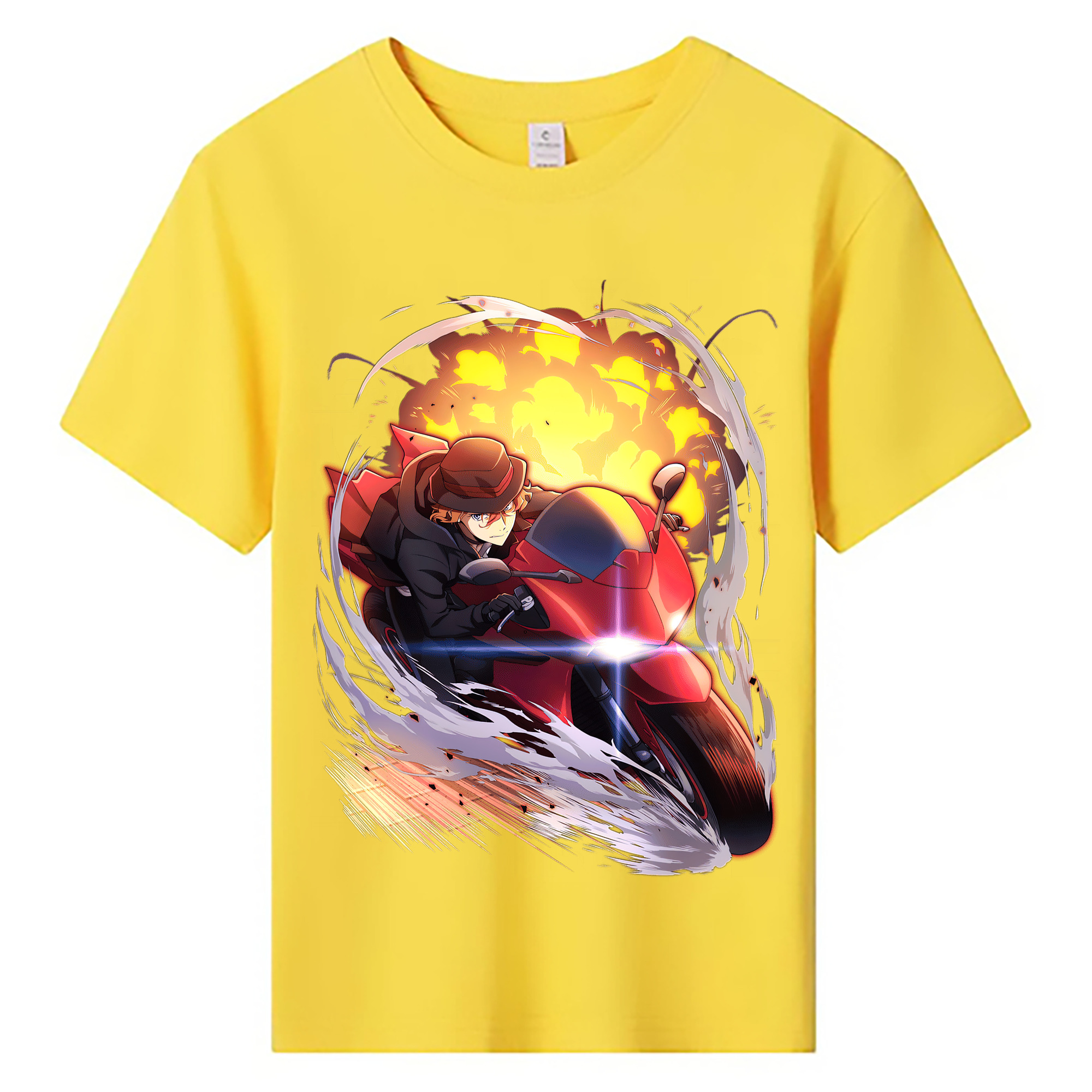 （画像用） 文豪ストレイドッグス Bungo Stray Dogs 綿100％キッズTシャツ（フロントプリント）