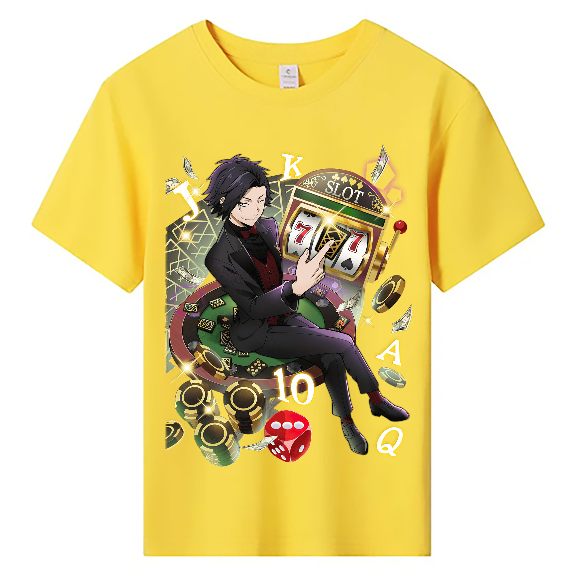 （画像用） 文豪ストレイドッグス Bungo Stray Dogs 綿100％キッズTシャツ（フロントプリント）