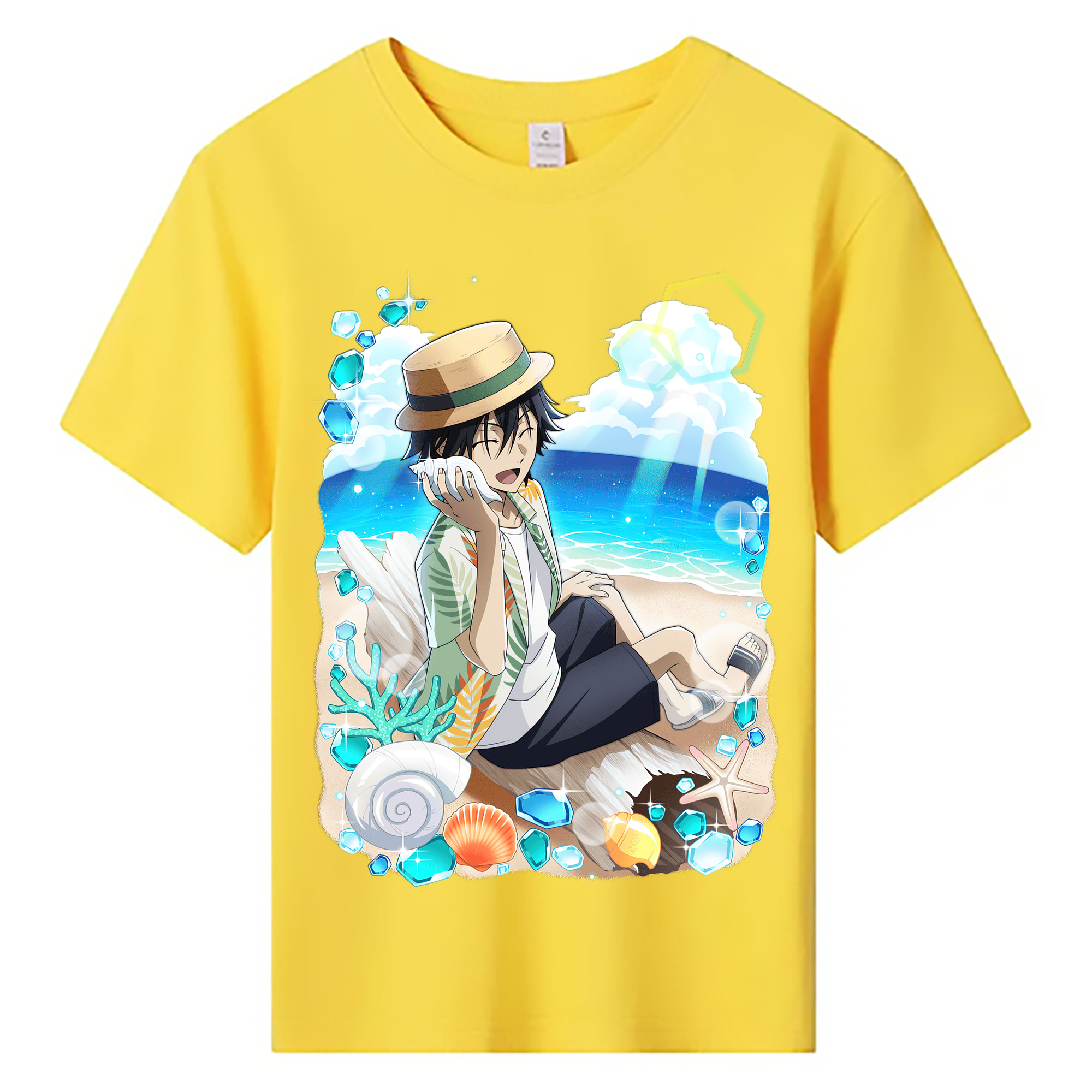 （画像用） 文豪ストレイドッグス Bungo Stray Dogs 綿100％キッズTシャツ（フロントプリント）