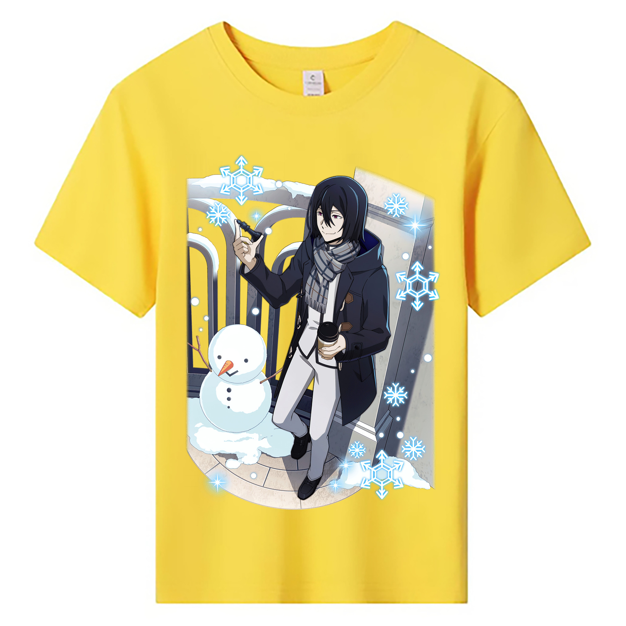 （画像用） 文豪ストレイドッグス Bungo Stray Dogs 綿100％キッズTシャツ（フロントプリント）