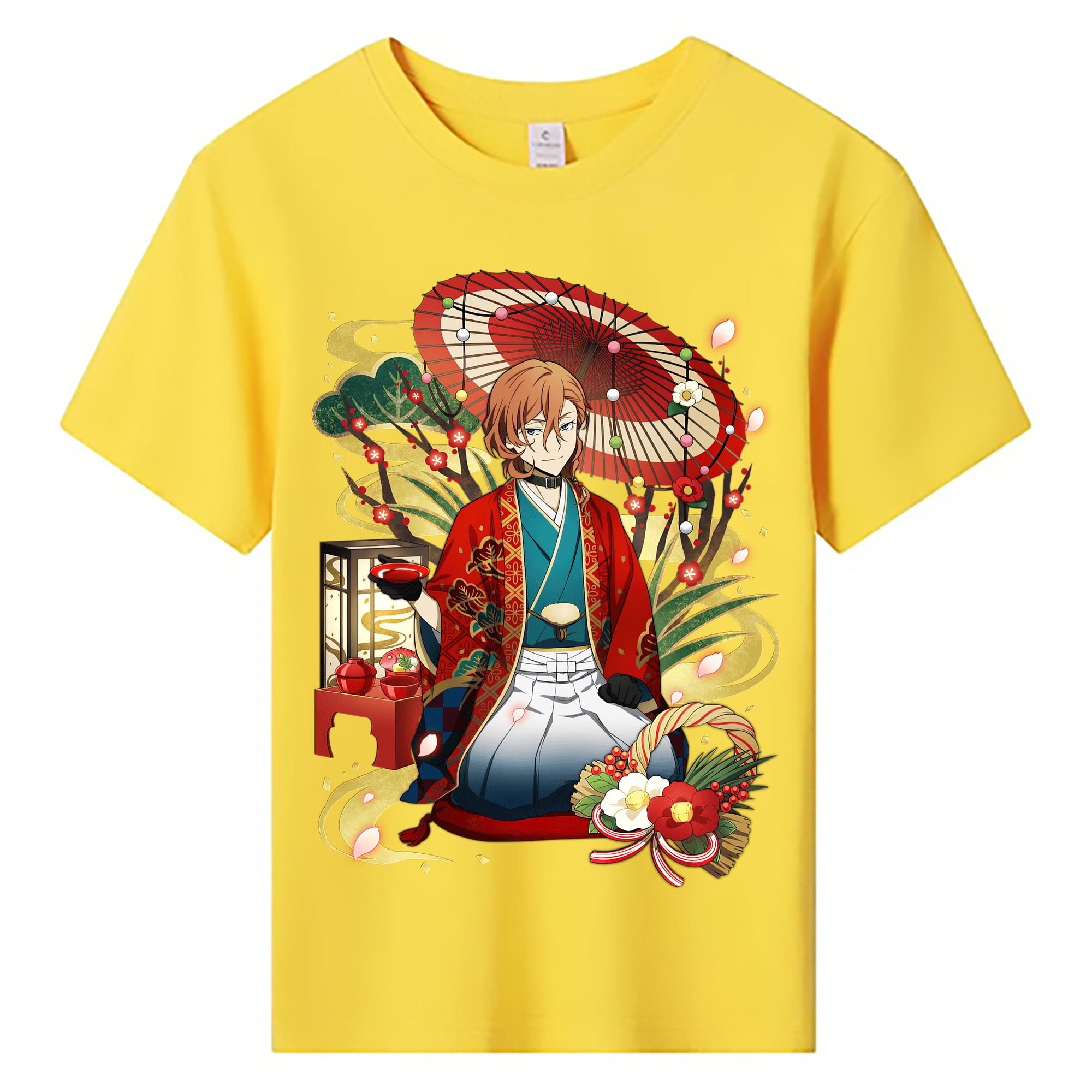 （画像用） 文豪ストレイドッグス Bungo Stray Dogs 綿100％キッズTシャツ（フロントプリント）