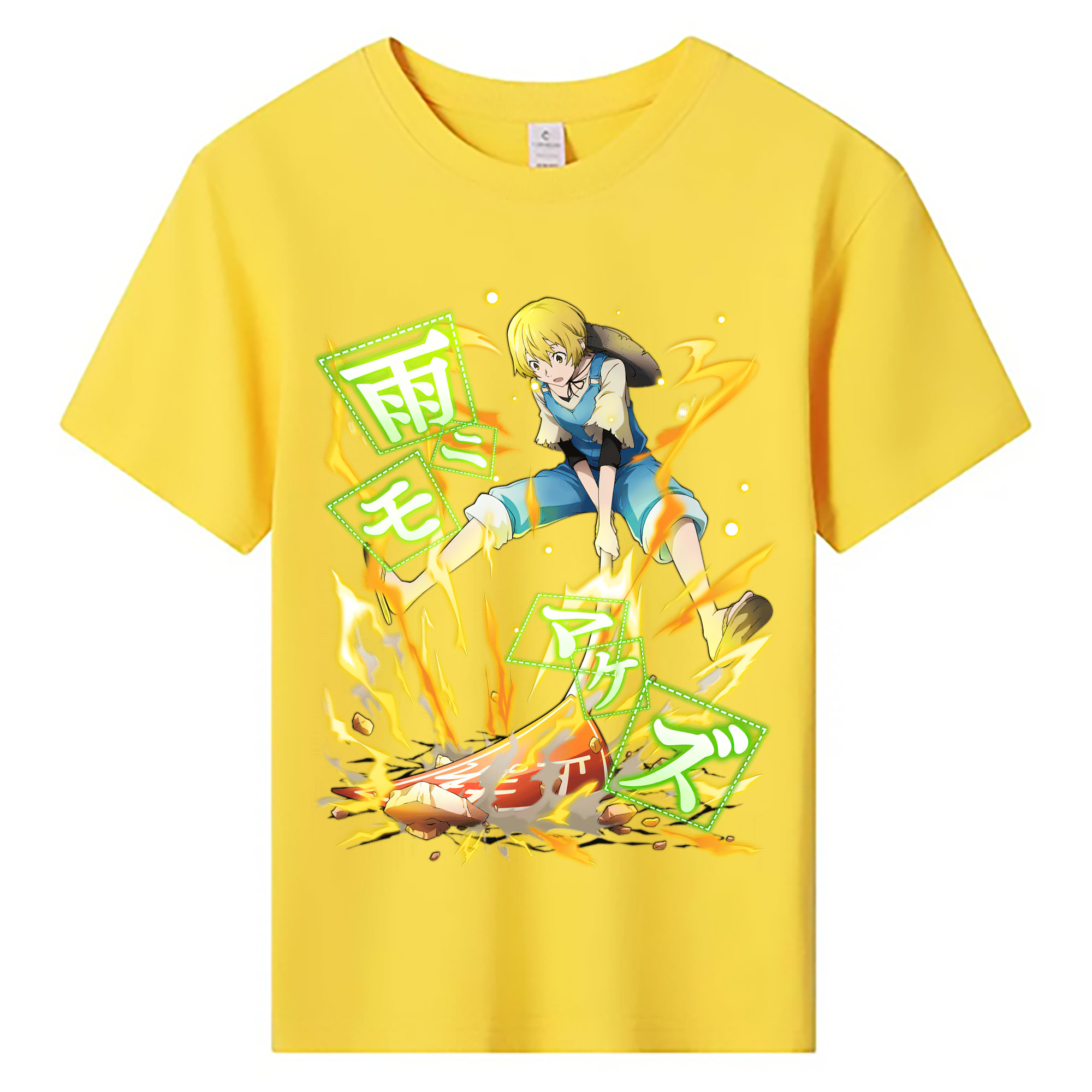 （画像用） 文豪ストレイドッグス Bungo Stray Dogs 綿100％キッズTシャツ（フロントプリント）