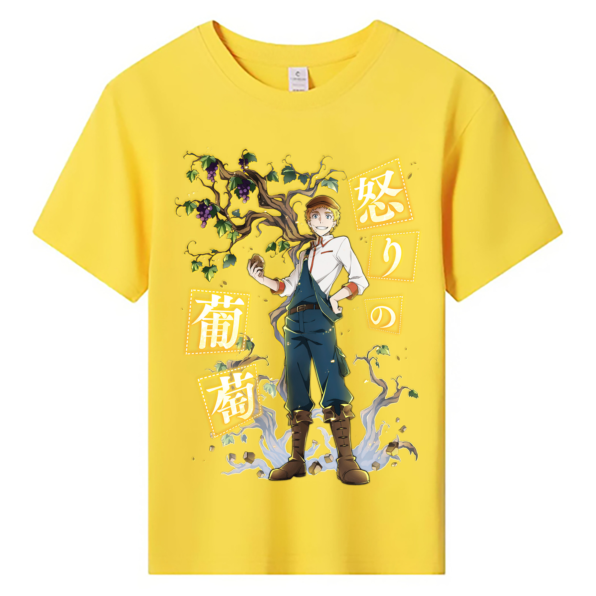 （画像用） 文豪ストレイドッグス Bungo Stray Dogs 綿100％キッズTシャツ（フロントプリント）