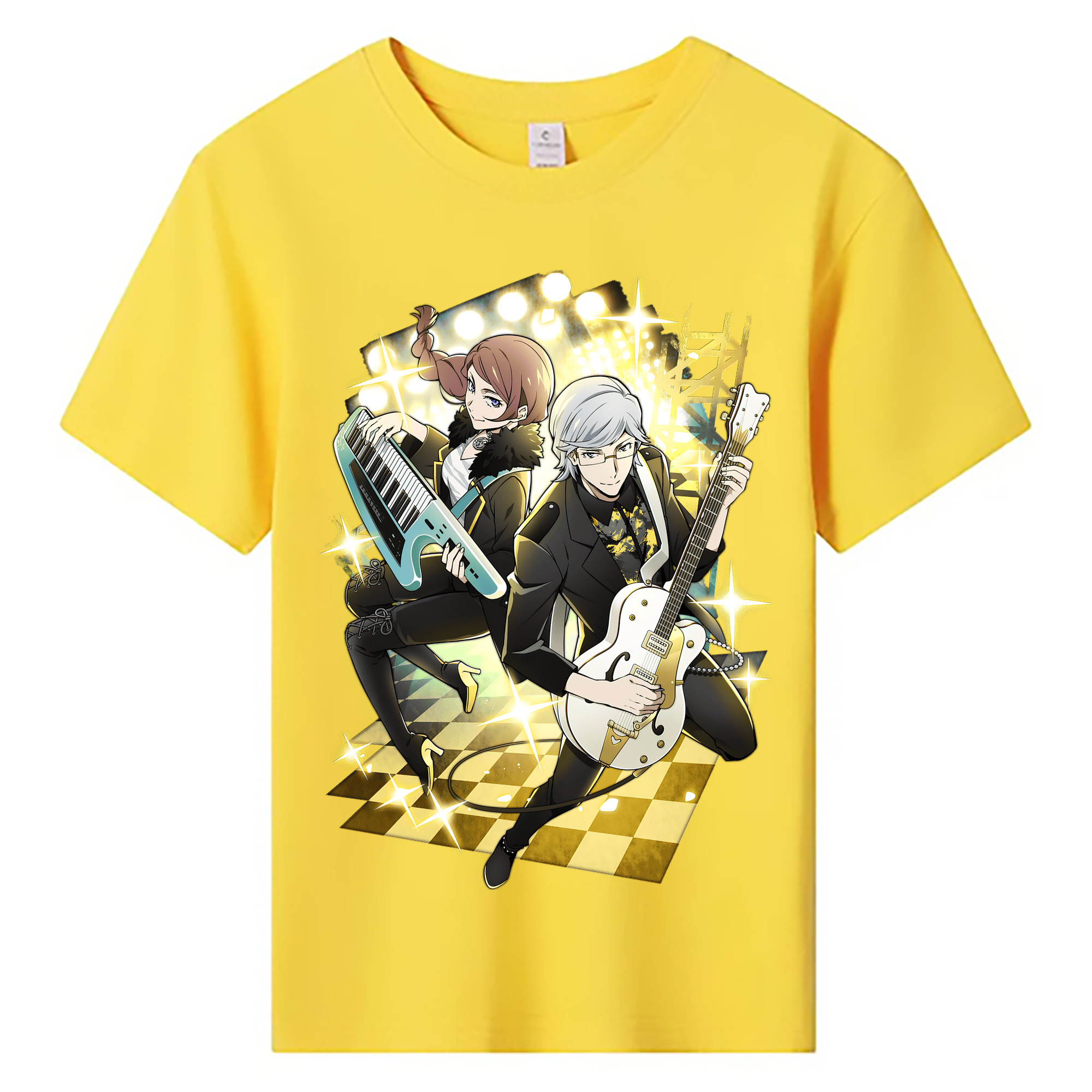 （画像用） 文豪ストレイドッグス Bungo Stray Dogs 綿100％キッズTシャツ（フロントプリント）