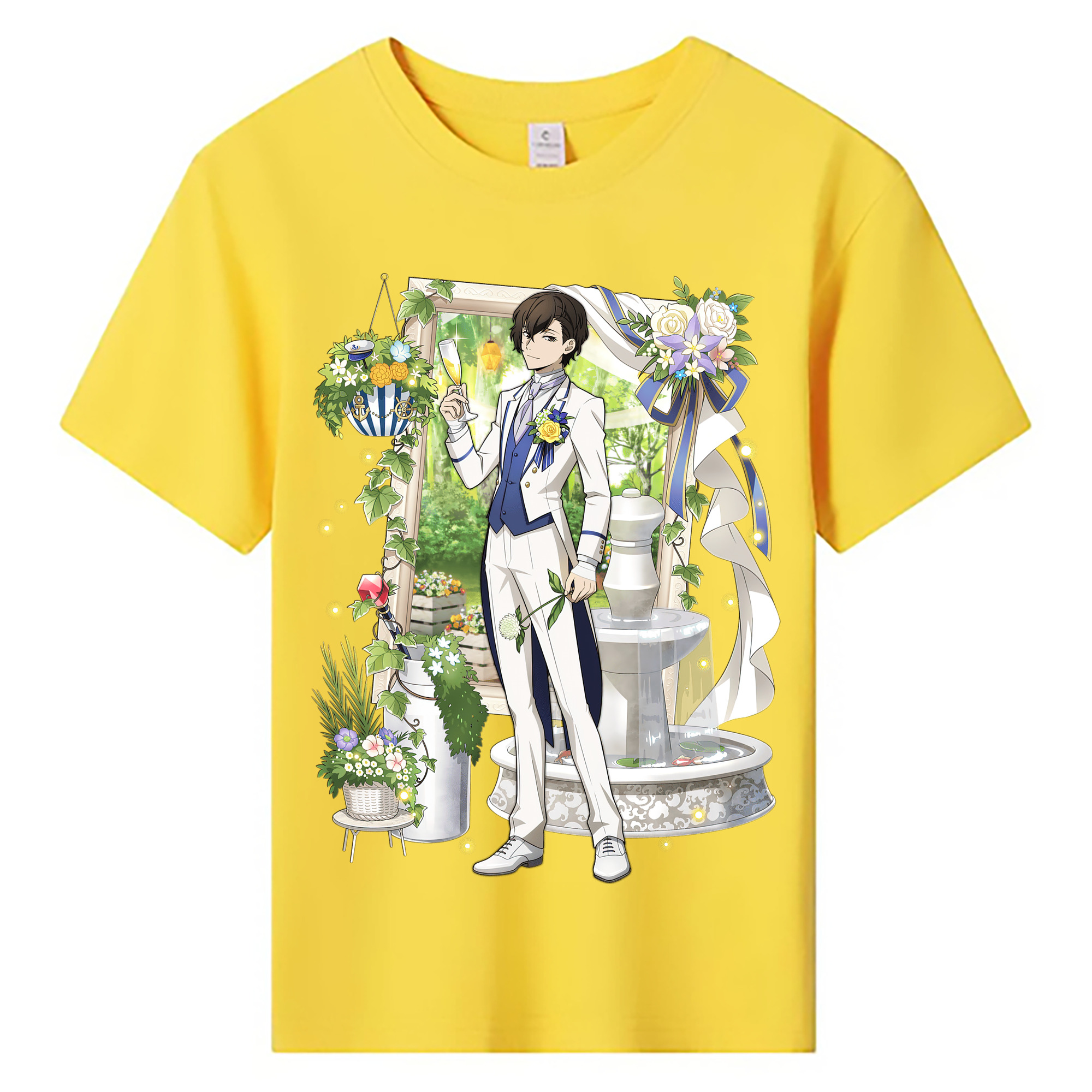 （画像用） 文豪ストレイドッグス Bungo Stray Dogs 綿100％キッズTシャツ（フロントプリント）