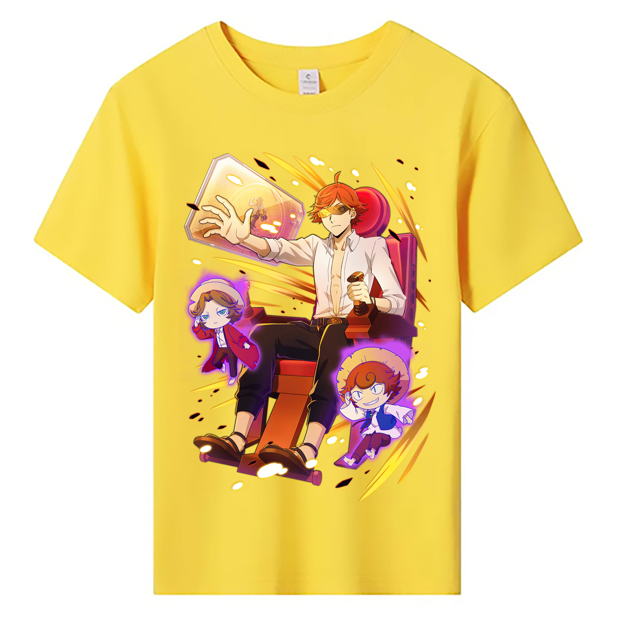 （画像用） 文豪ストレイドッグス Bungo Stray Dogs 綿100％キッズTシャツ（フロントプリント）