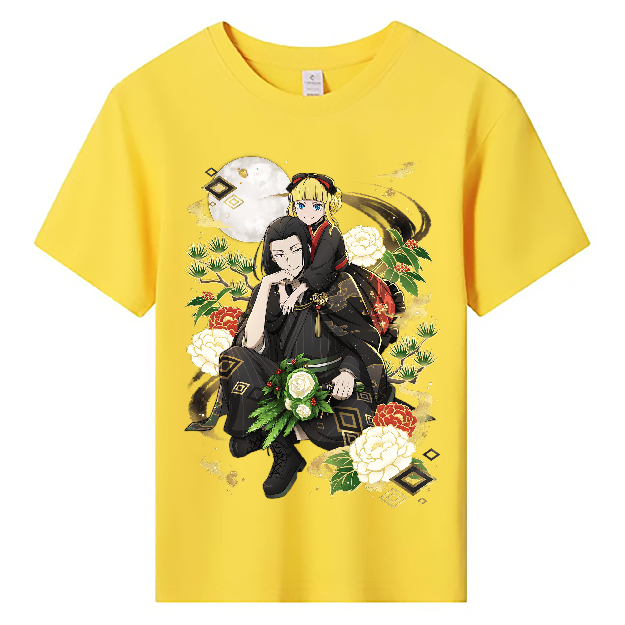 （画像用） 文豪ストレイドッグス Bungo Stray Dogs 綿100％キッズTシャツ（フロントプリント）
