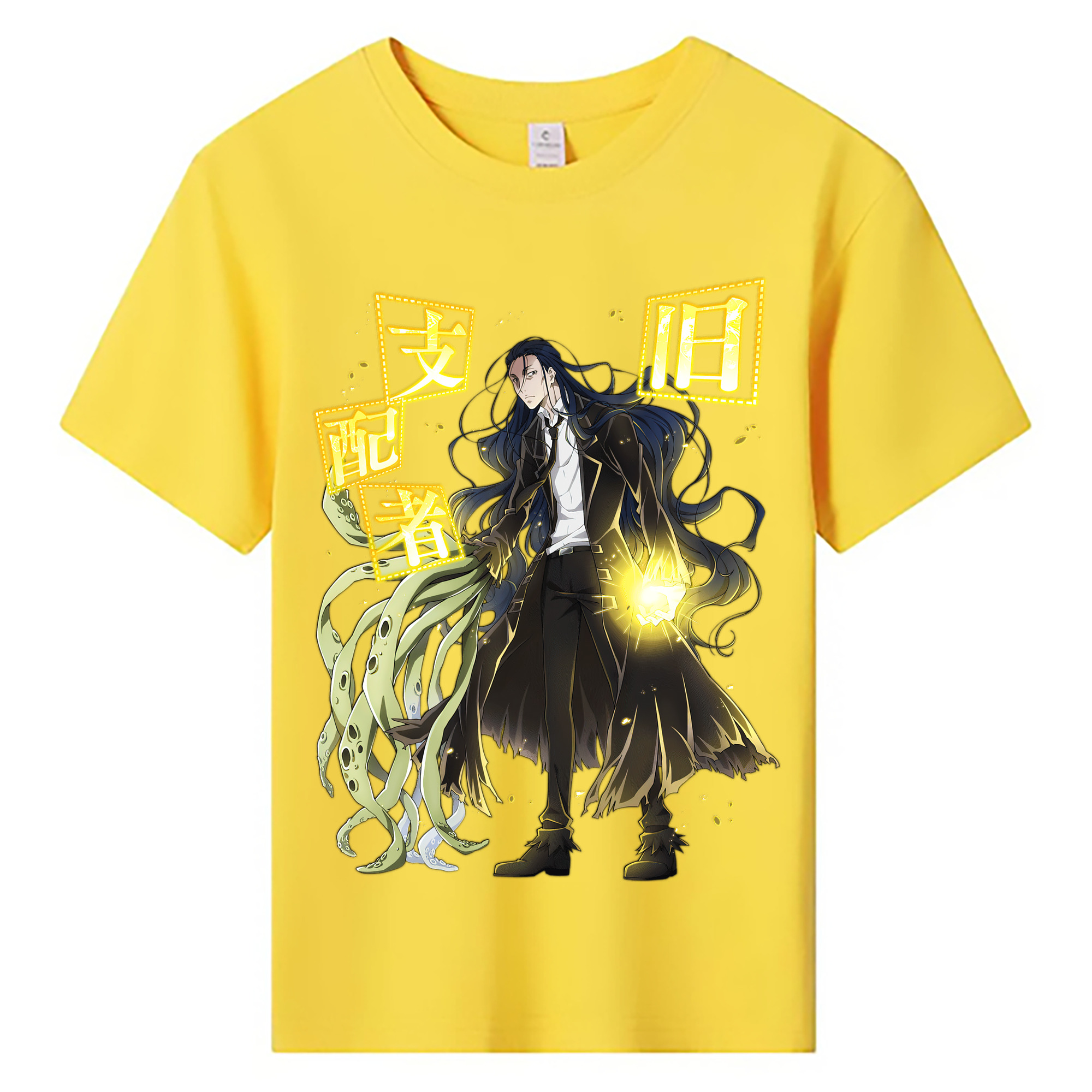（画像用） 文豪ストレイドッグス Bungo Stray Dogs 綿100％キッズTシャツ（フロントプリント）