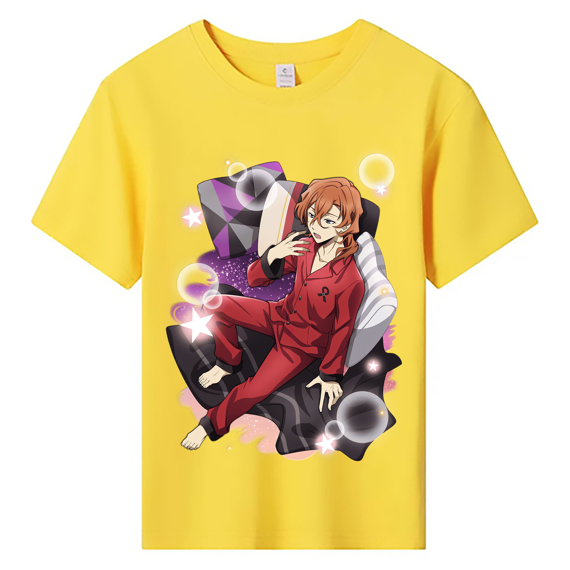 （画像用） 文豪ストレイドッグス Bungo Stray Dogs 綿100％キッズTシャツ（フロントプリント）