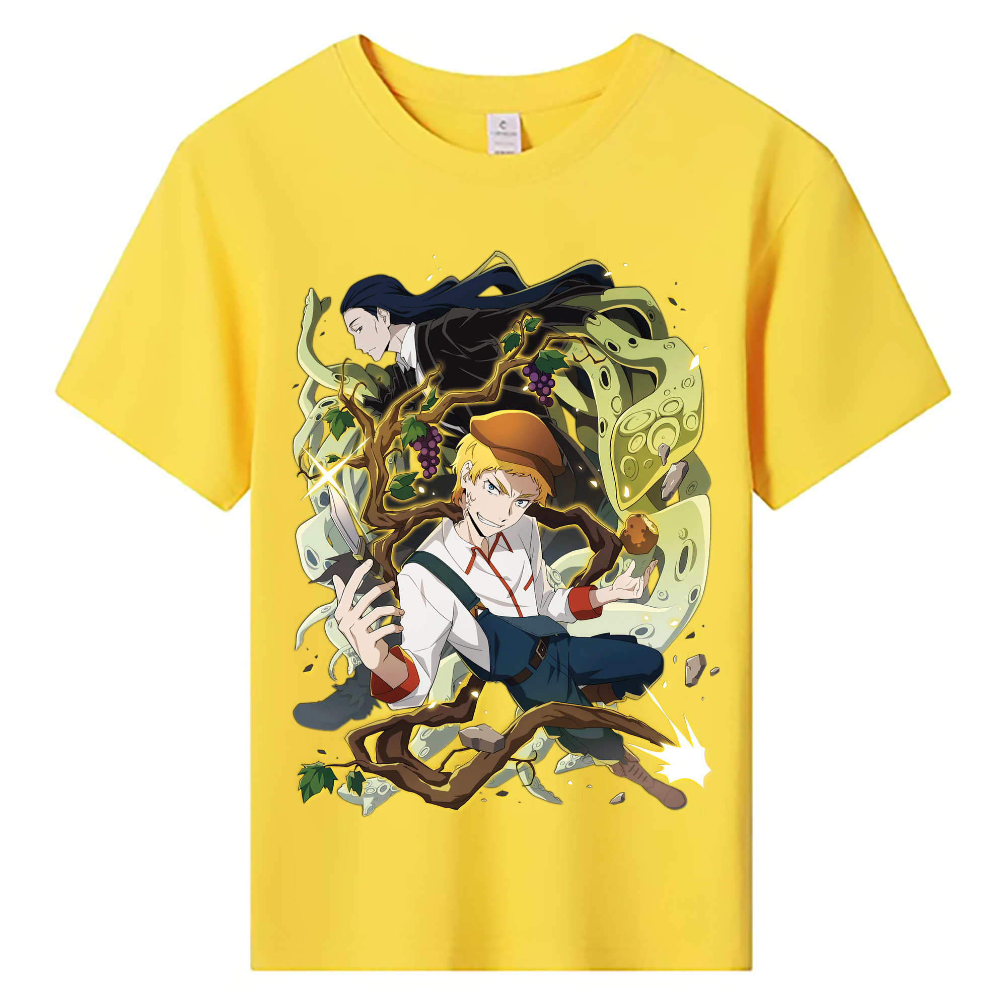 （画像用） 文豪ストレイドッグス Bungo Stray Dogs 綿100％キッズTシャツ（フロントプリント）