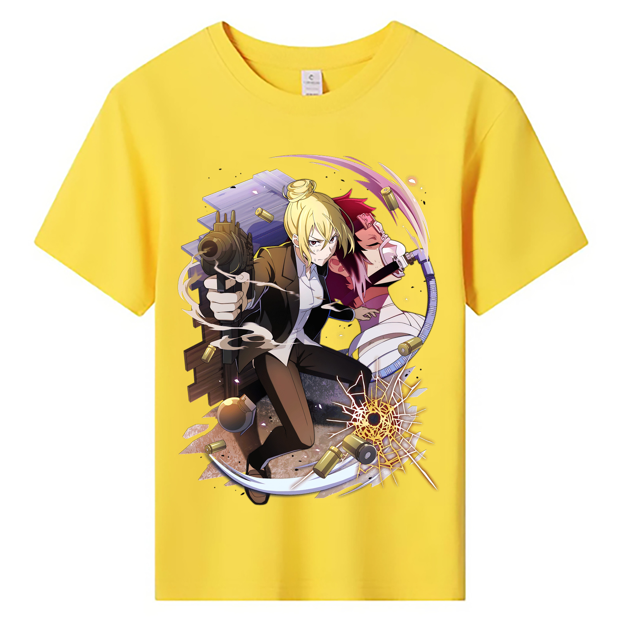 （画像用） 文豪ストレイドッグス Bungo Stray Dogs 綿100％キッズTシャツ（フロントプリント）