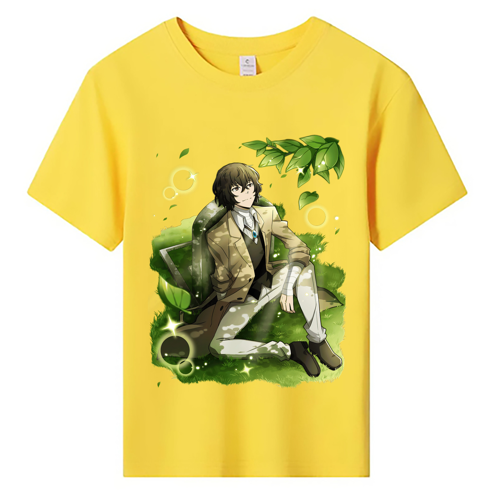 （画像用） 文豪ストレイドッグス Bungo Stray Dogs 綿100％キッズTシャツ（フロントプリント）