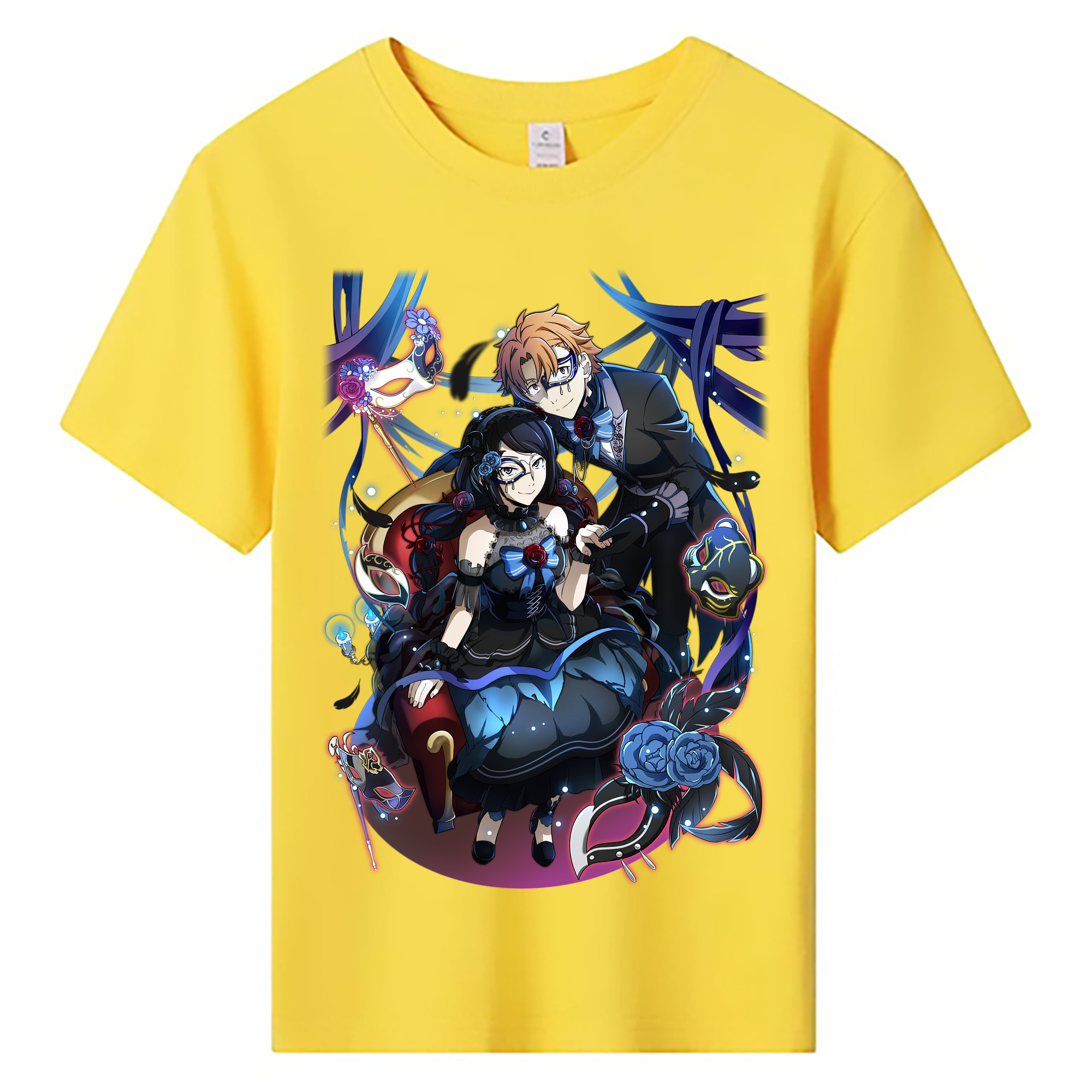 （画像用） 文豪ストレイドッグス Bungo Stray Dogs 綿100％キッズTシャツ（フロントプリント）