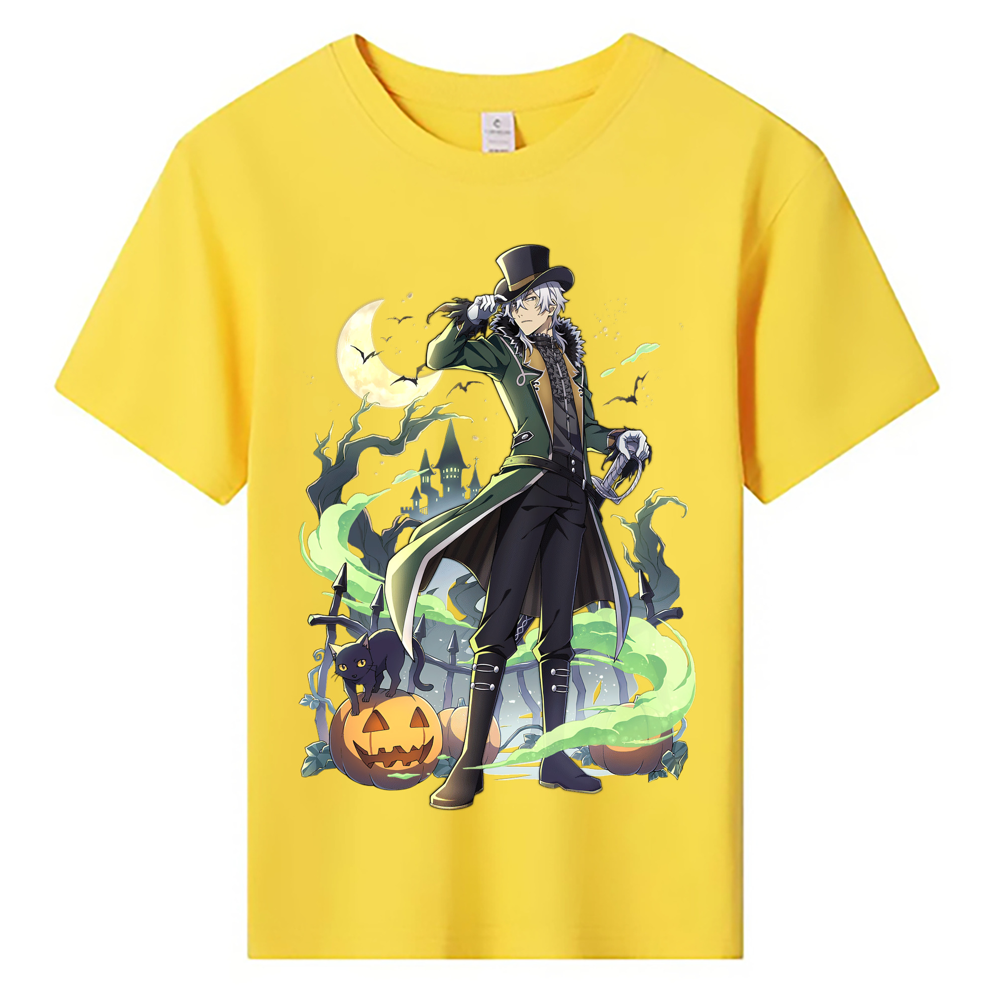 （画像用） 文豪ストレイドッグス Bungo Stray Dogs 綿100％キッズTシャツ（フロントプリント）