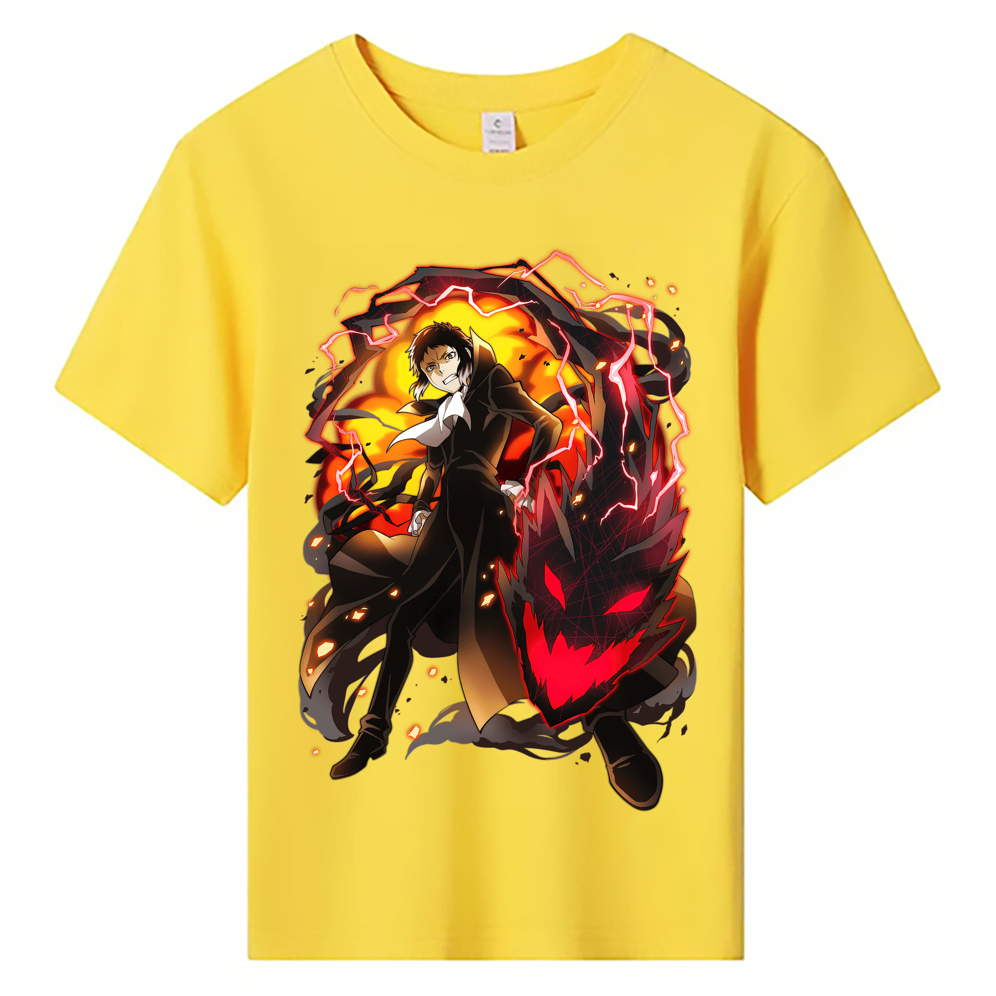 （画像用） 文豪ストレイドッグス Bungo Stray Dogs 綿100％キッズTシャツ（フロントプリント）