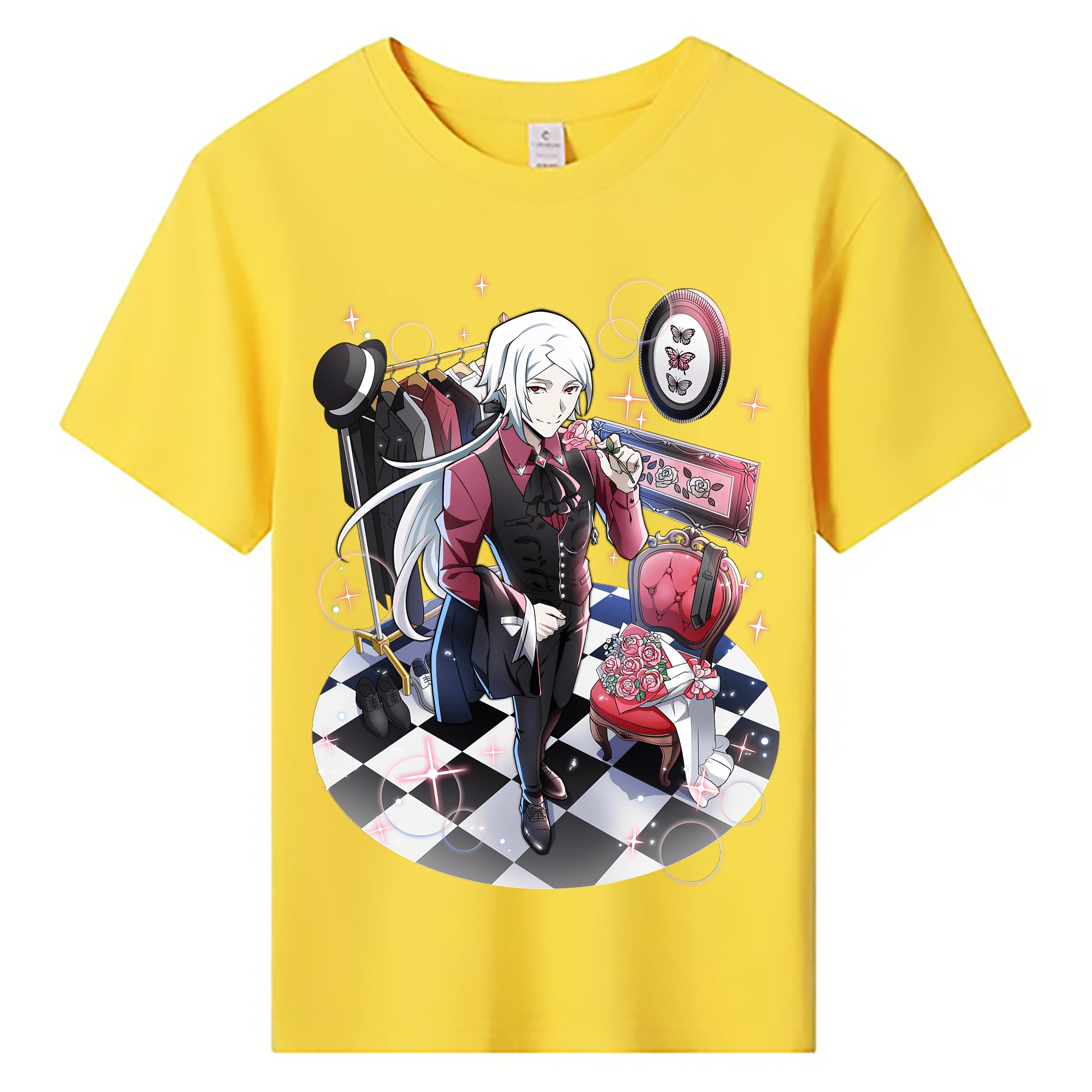 （画像用） 文豪ストレイドッグス Bungo Stray Dogs 綿100％キッズTシャツ（フロントプリント）