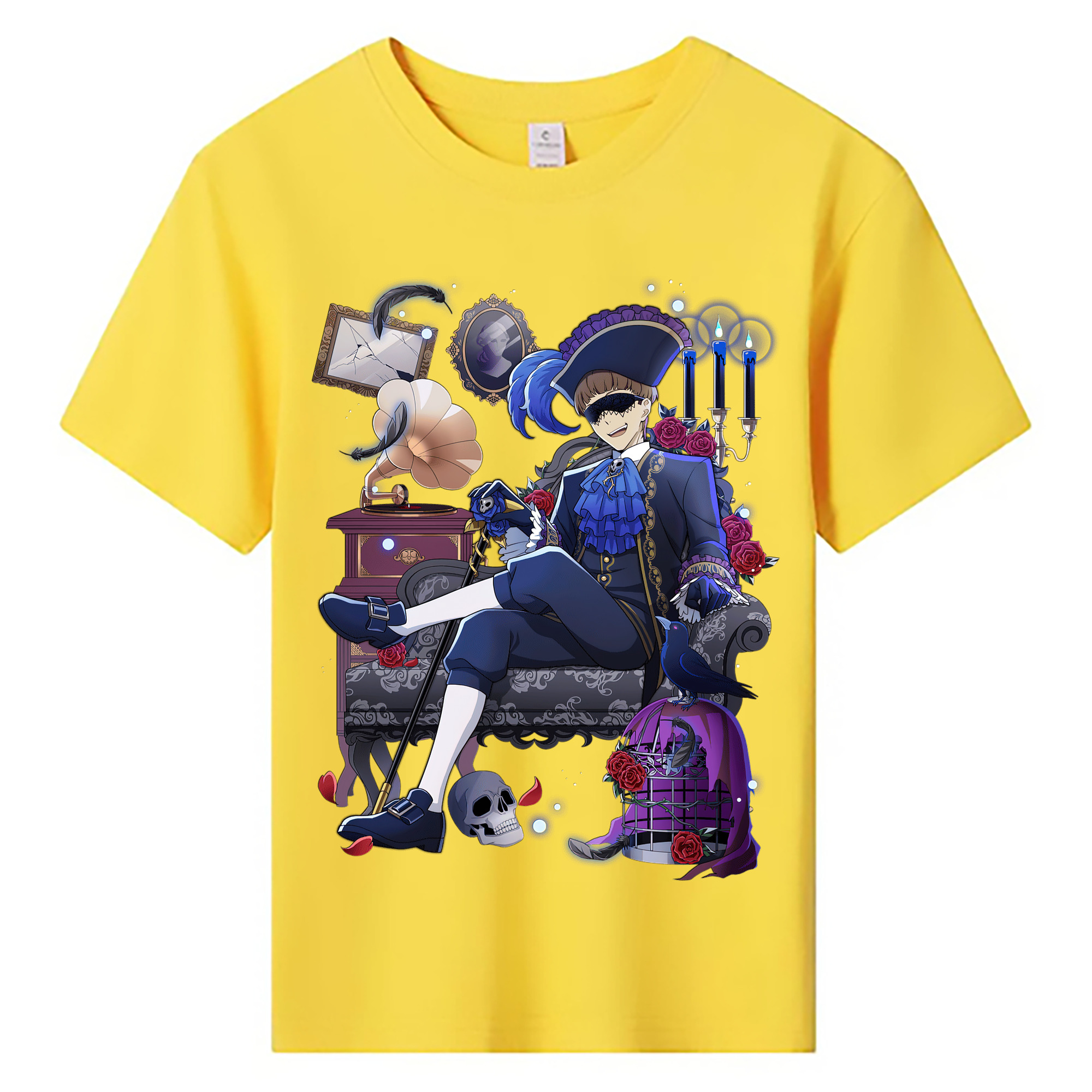 （画像用） 文豪ストレイドッグス Bungo Stray Dogs 綿100％キッズTシャツ（フロントプリント）