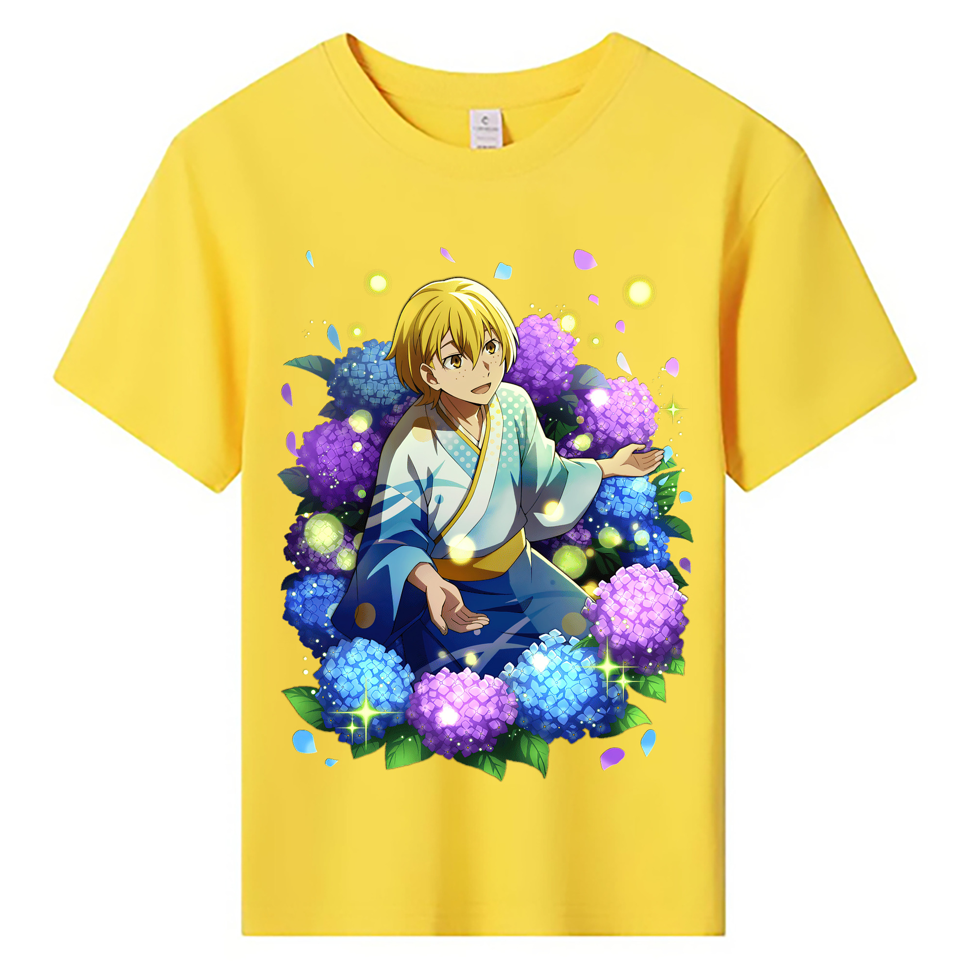 （画像用） 文豪ストレイドッグス Bungo Stray Dogs 綿100％キッズTシャツ（フロントプリント）