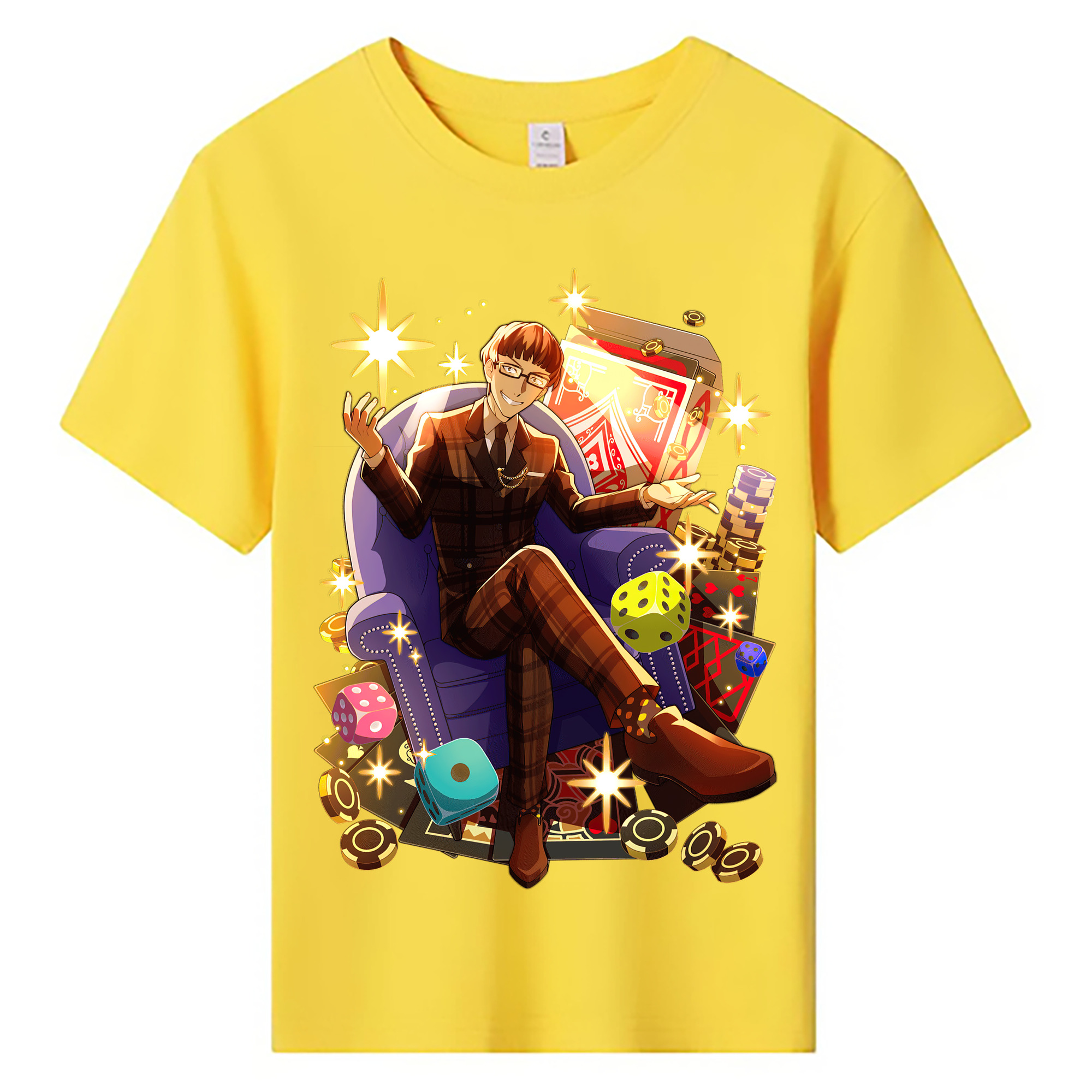（画像用） 文豪ストレイドッグス Bungo Stray Dogs 綿100％キッズTシャツ（フロントプリント）