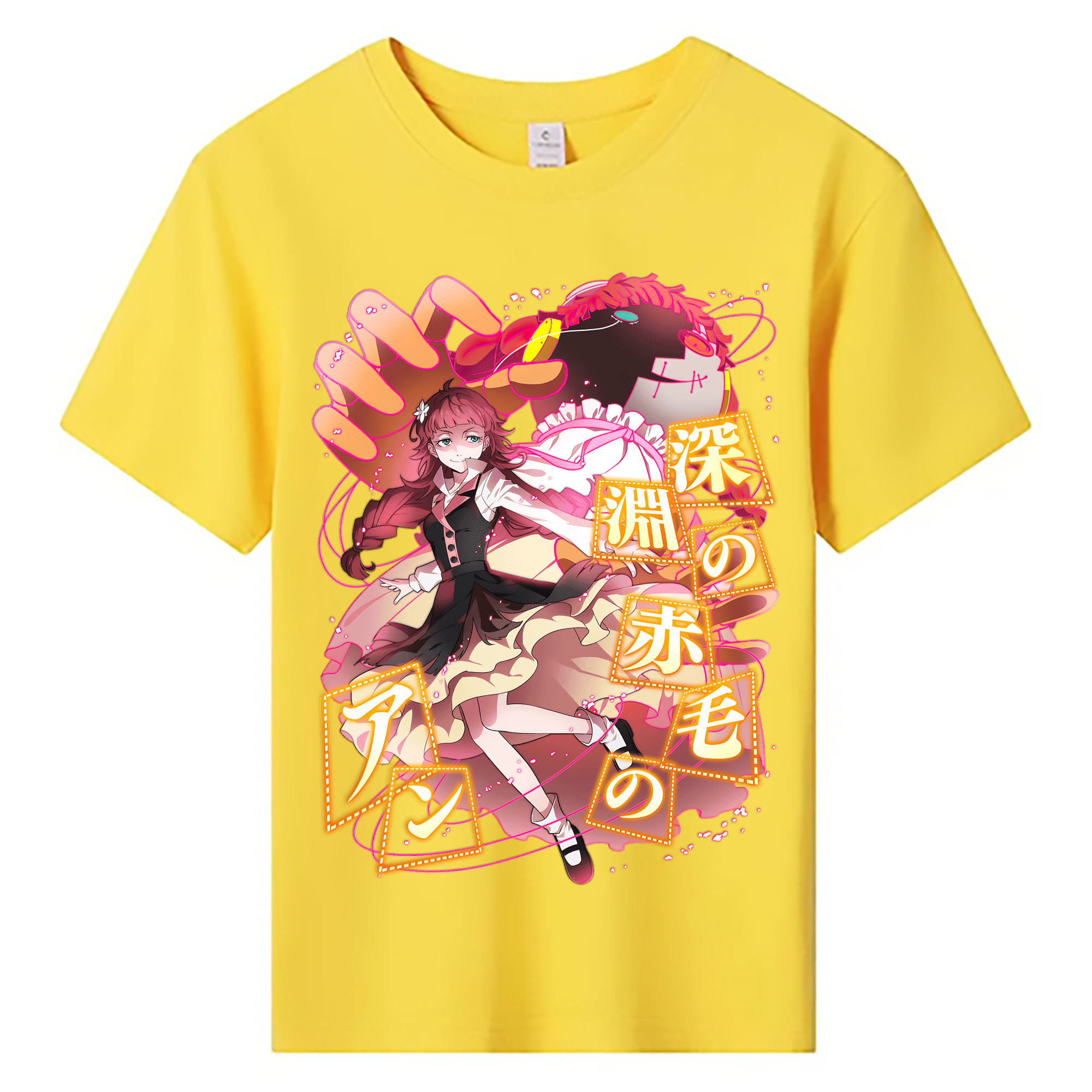 （画像用） 文豪ストレイドッグス Bungo Stray Dogs 綿100％キッズTシャツ（フロントプリント）