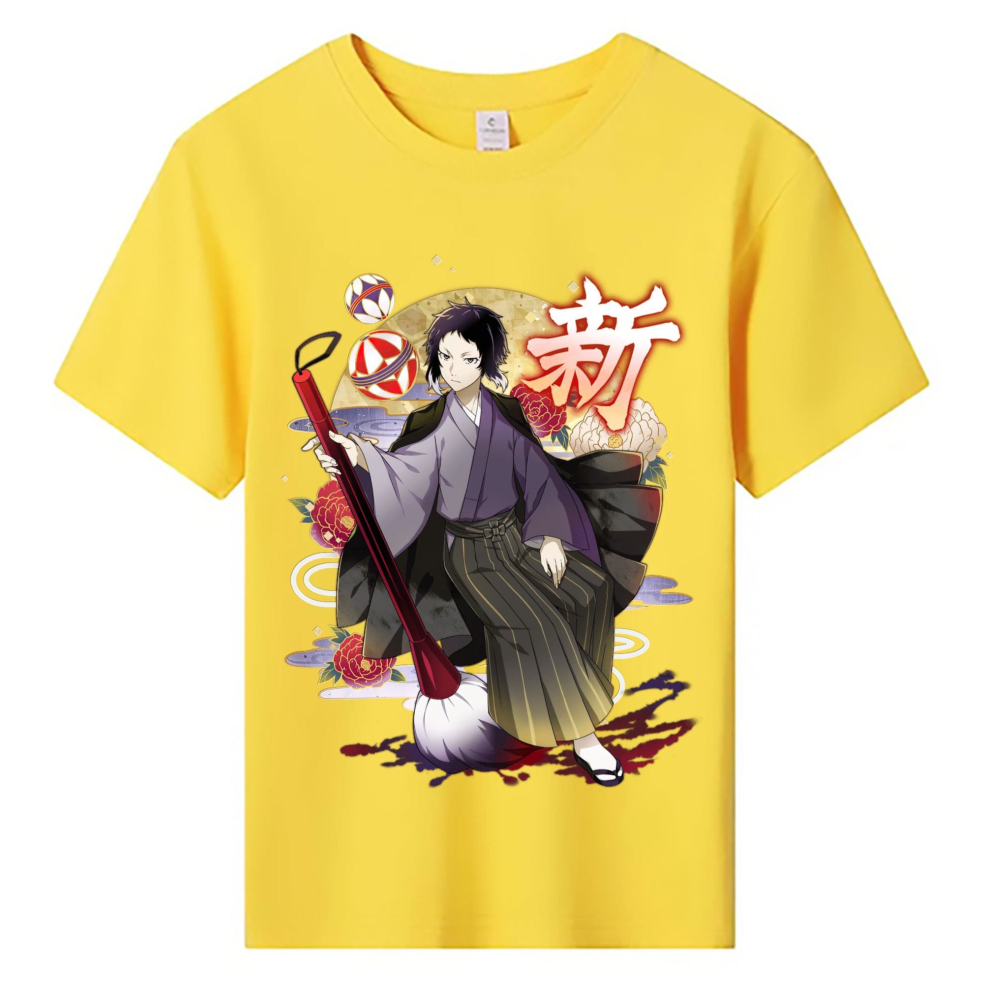 （画像用） 文豪ストレイドッグス Bungo Stray Dogs 綿100％キッズTシャツ（フロントプリント）