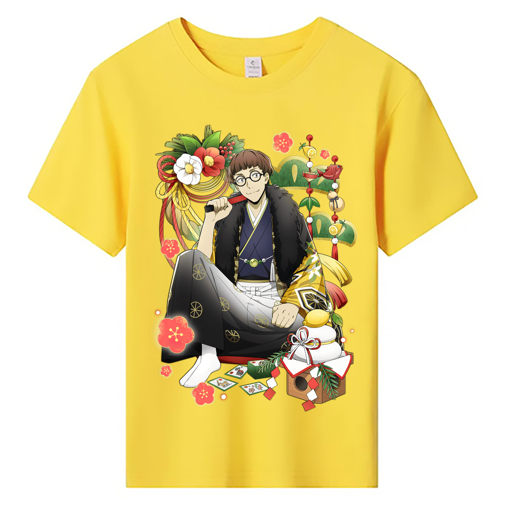 （画像用） 文豪ストレイドッグス Bungo Stray Dogs 綿100％キッズTシャツ（フロントプリント）
