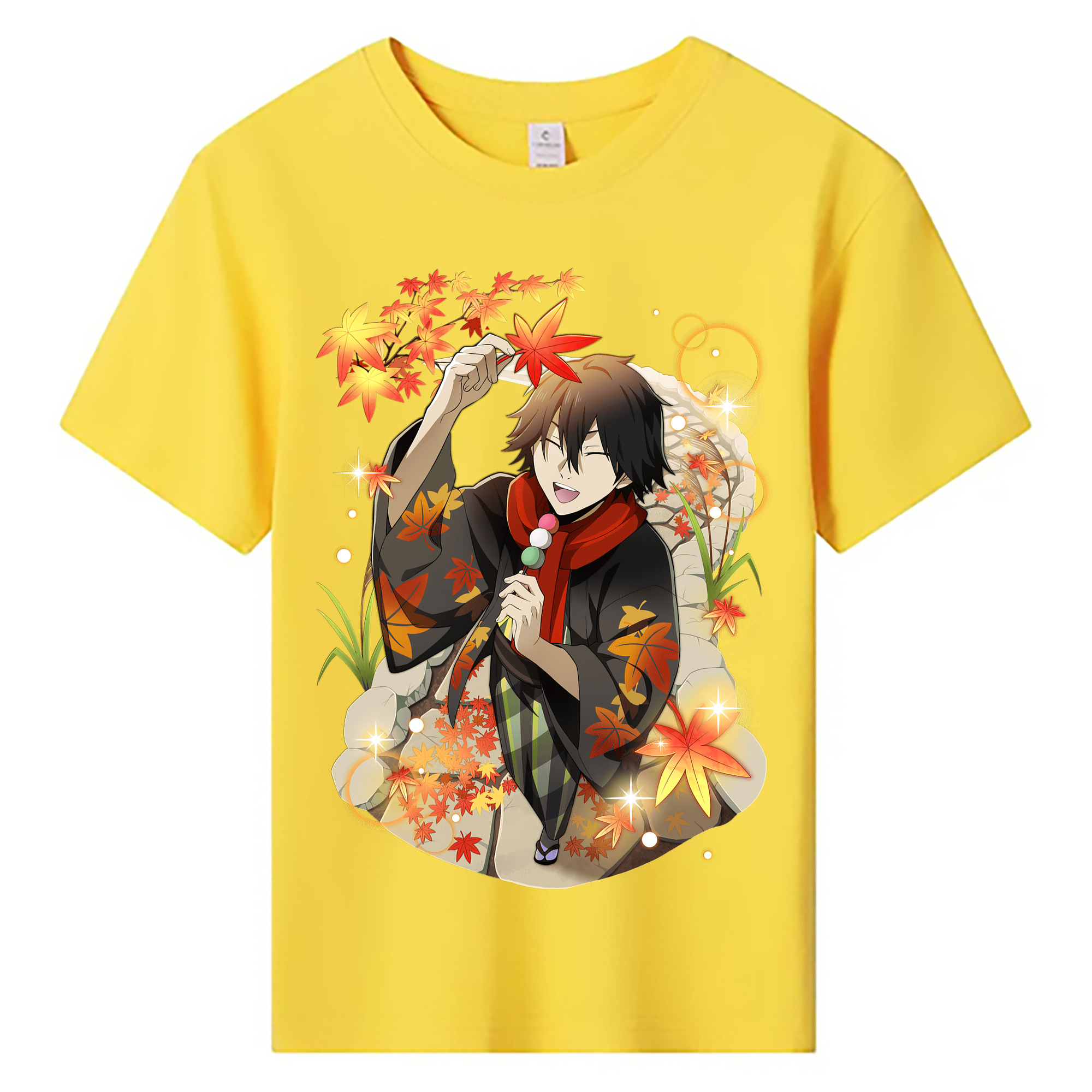 （画像用） 文豪ストレイドッグス Bungo Stray Dogs 綿100％キッズTシャツ（フロントプリント）