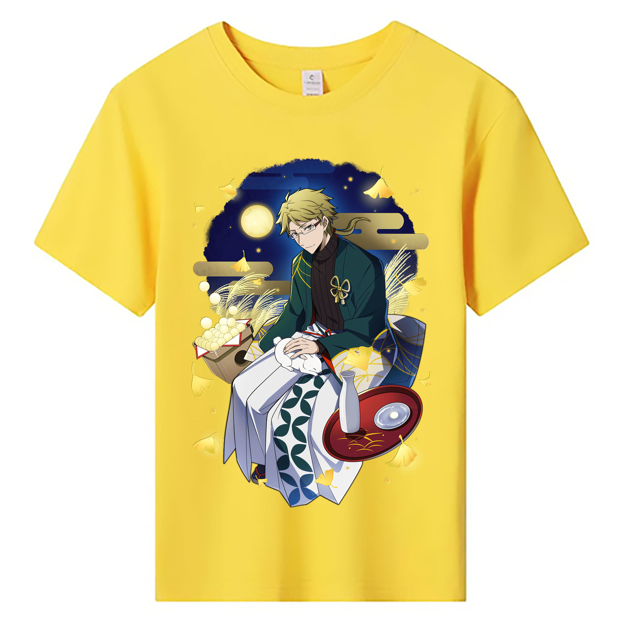 （画像用） 文豪ストレイドッグス Bungo Stray Dogs 綿100％キッズTシャツ（フロントプリント）