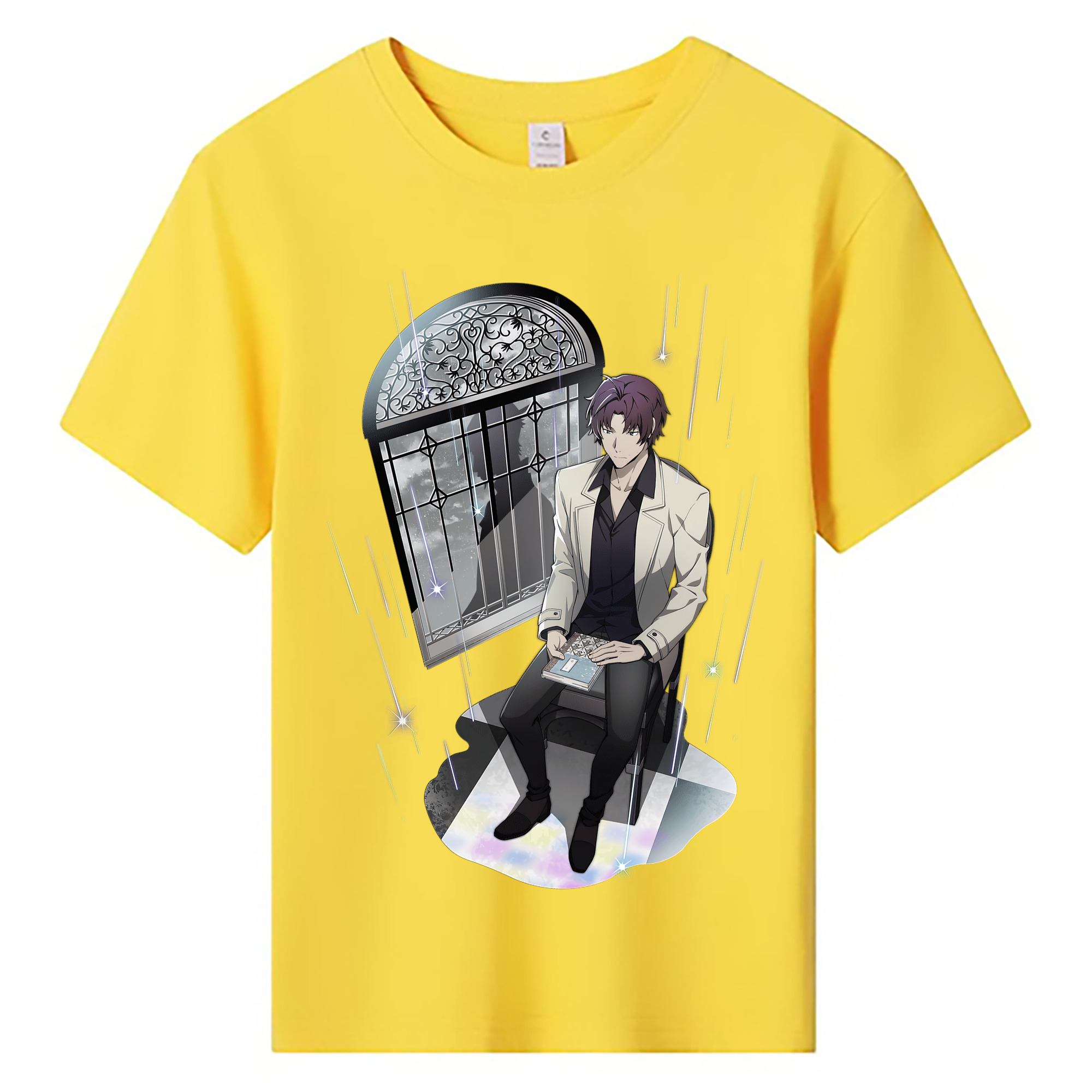 （画像用） 文豪ストレイドッグス Bungo Stray Dogs 綿100％キッズTシャツ（フロントプリント）
