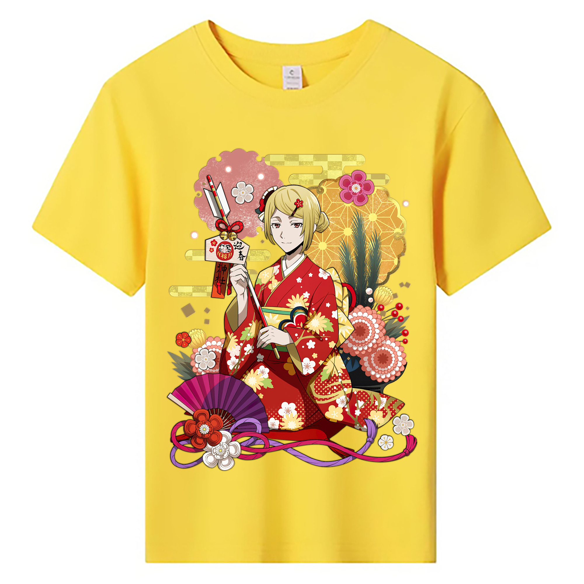 （画像用） 文豪ストレイドッグス Bungo Stray Dogs 綿100％キッズTシャツ（フロントプリント）