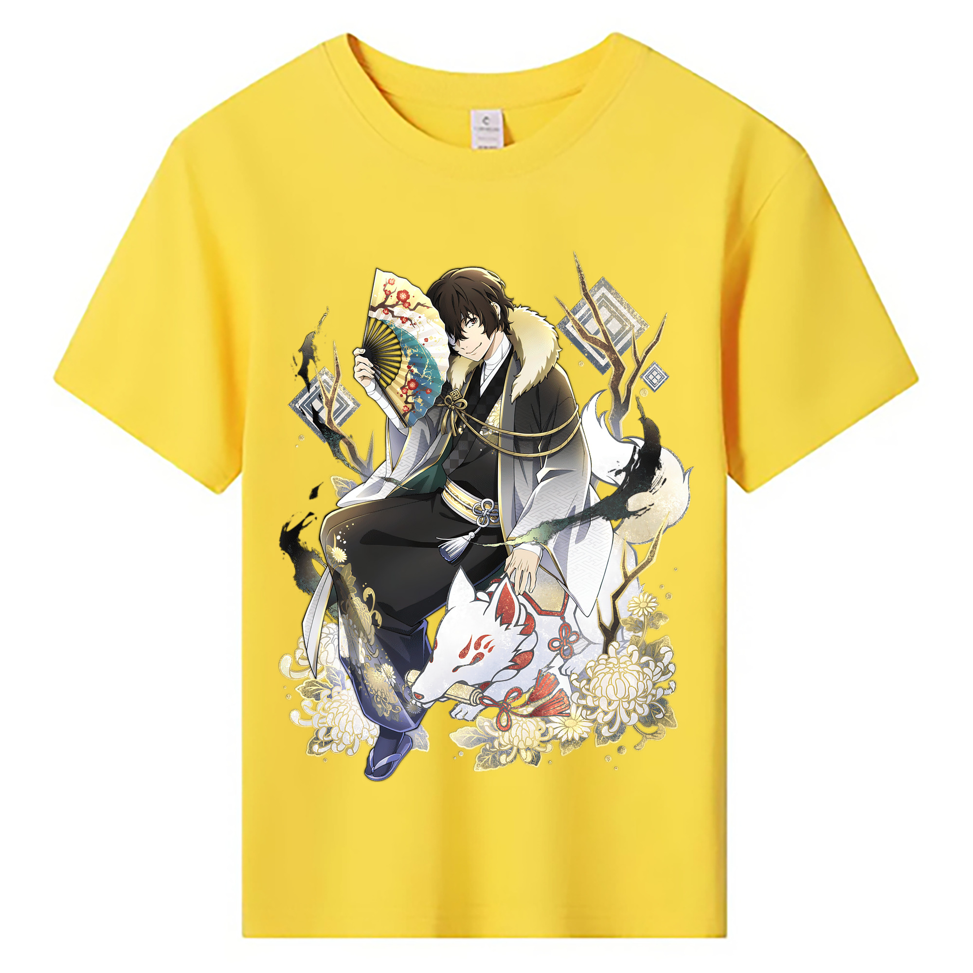 （画像用） 文豪ストレイドッグス Bungo Stray Dogs 綿100％キッズTシャツ（フロントプリント）
